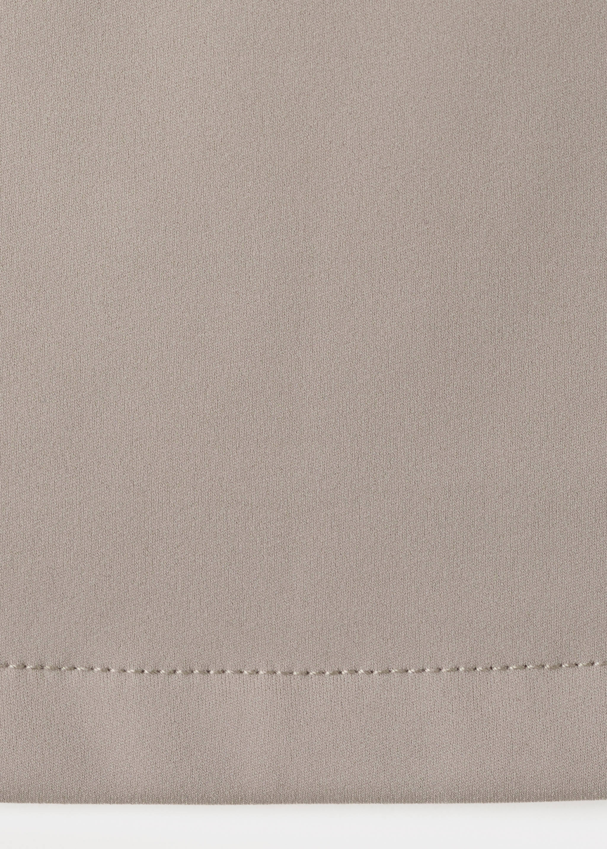 Fitted crop top - Details of the article 0