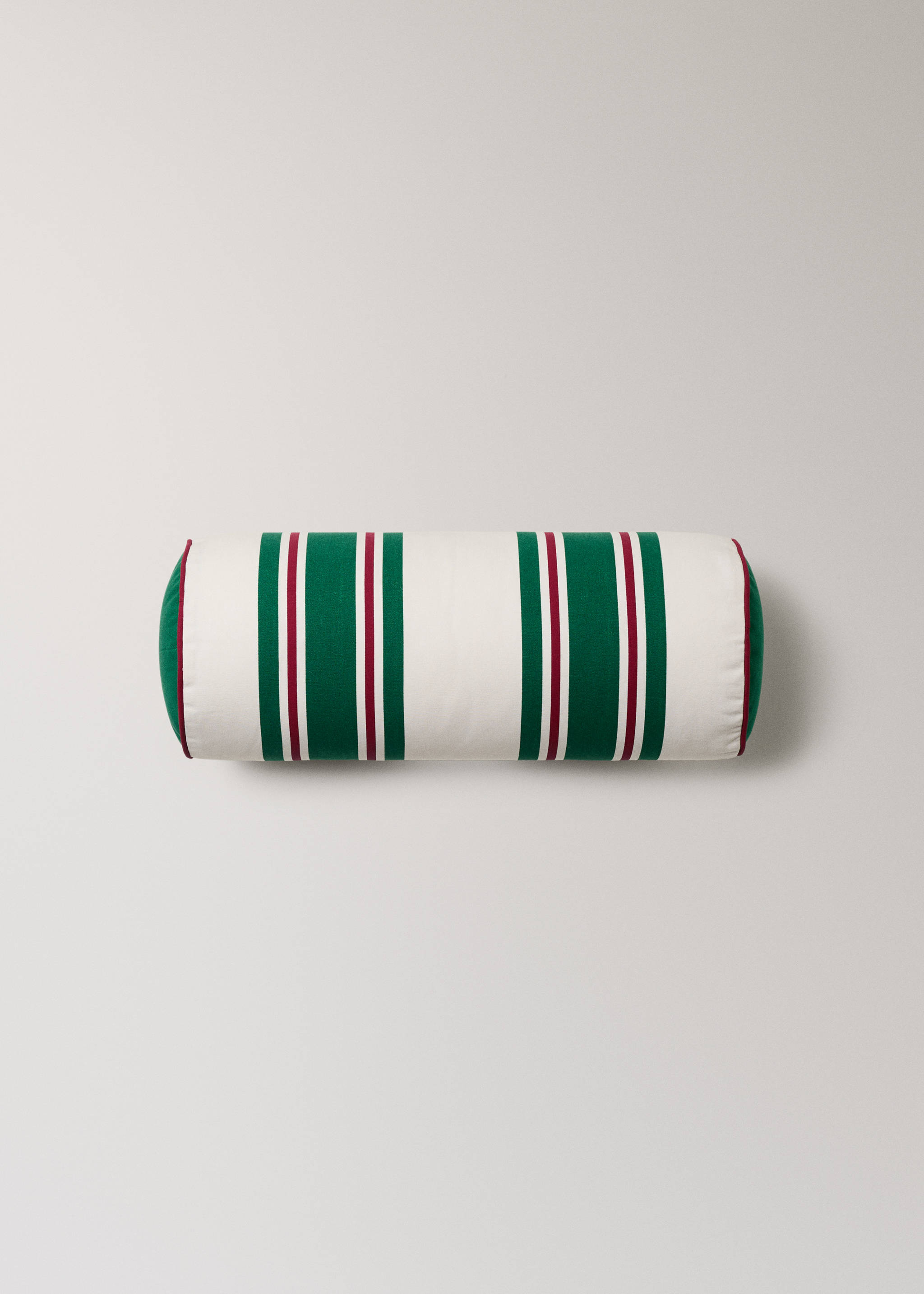 Coussin bolster à rayures imperméables, 20 x 50 cm - Article sans modèle