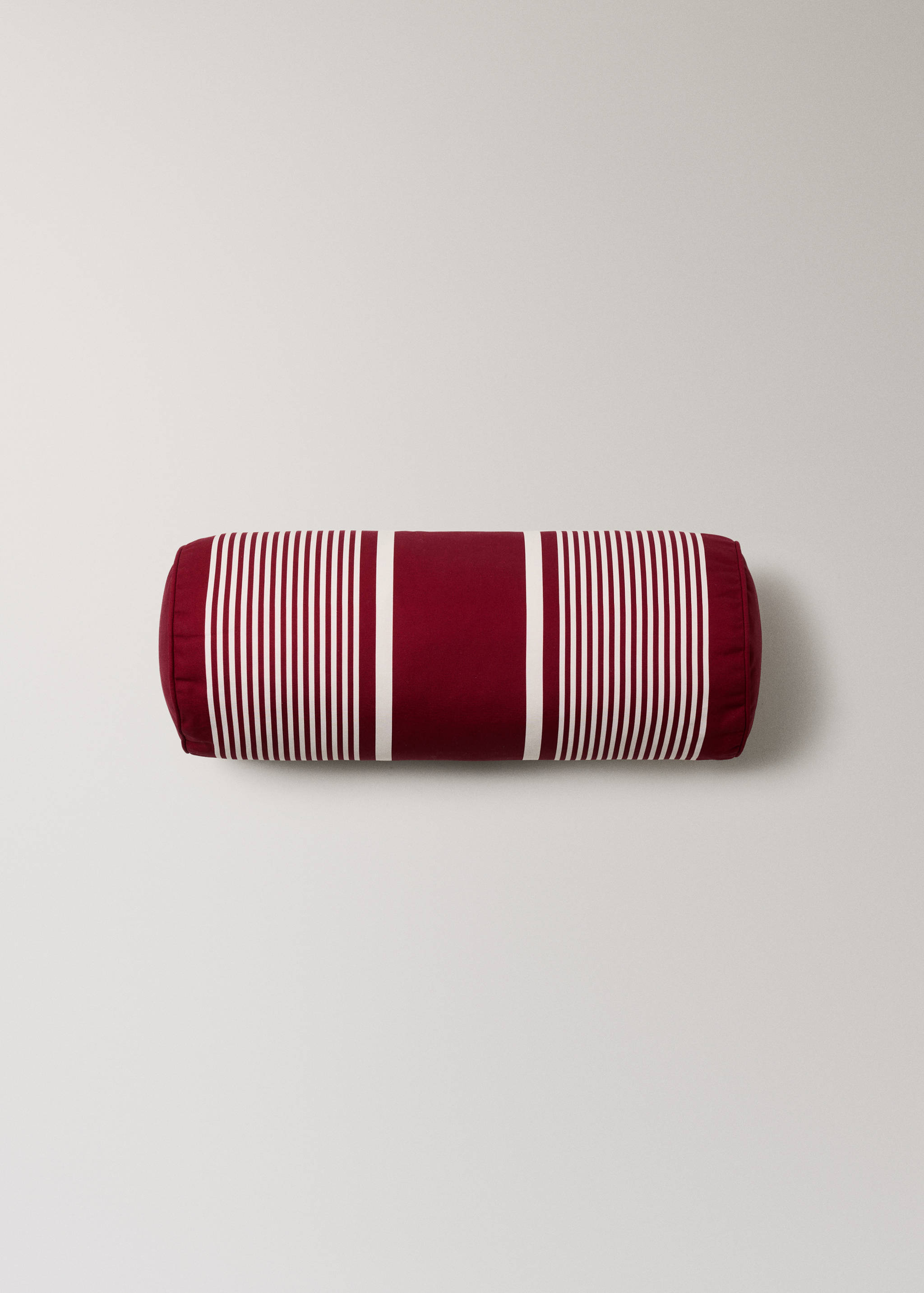 Waterproof striped bolster cushion 20x50 cm - Article without model