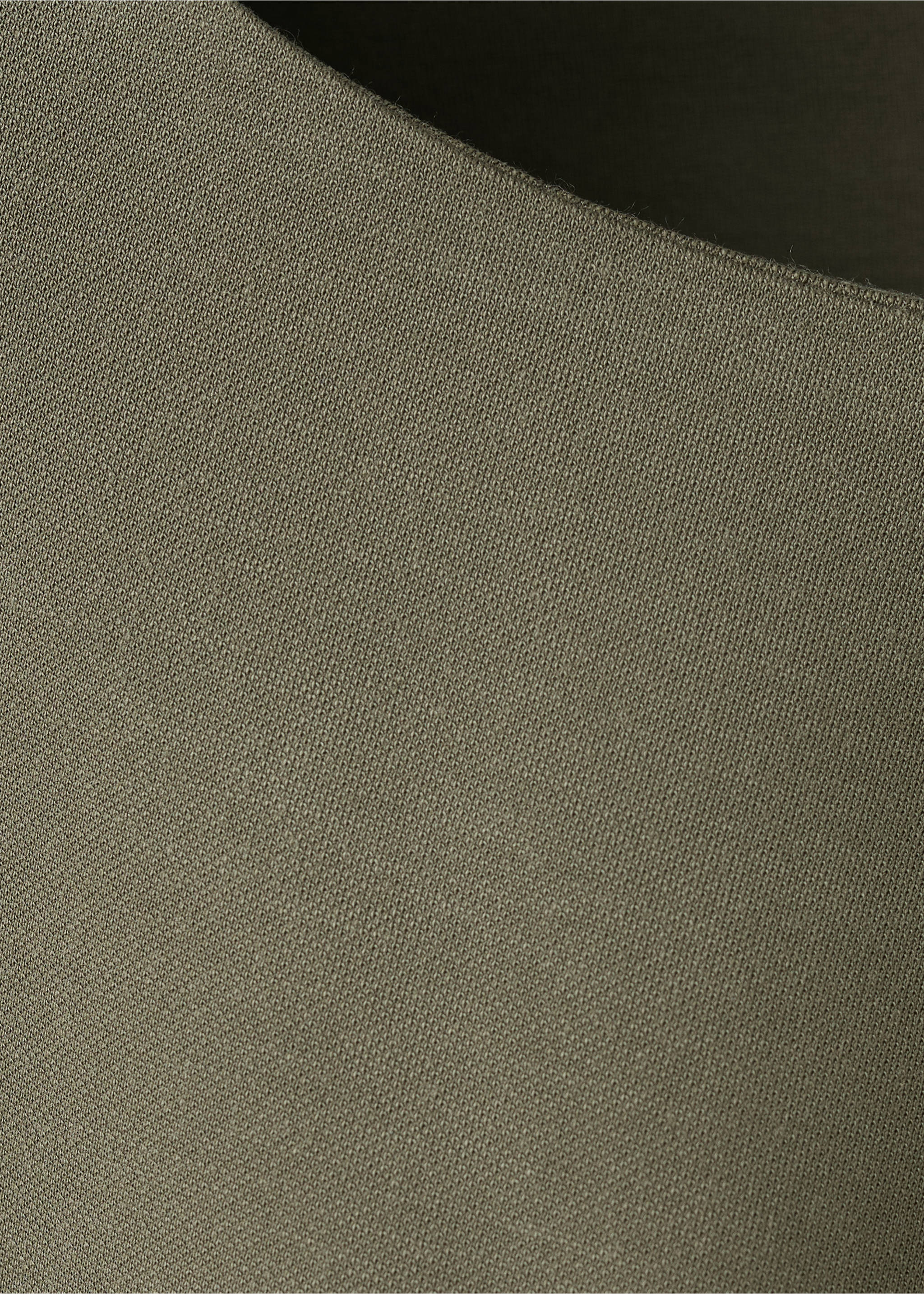 T-shirt détails froncés - Détail de l'article 0, Kaki. Ref: 27065835-00.