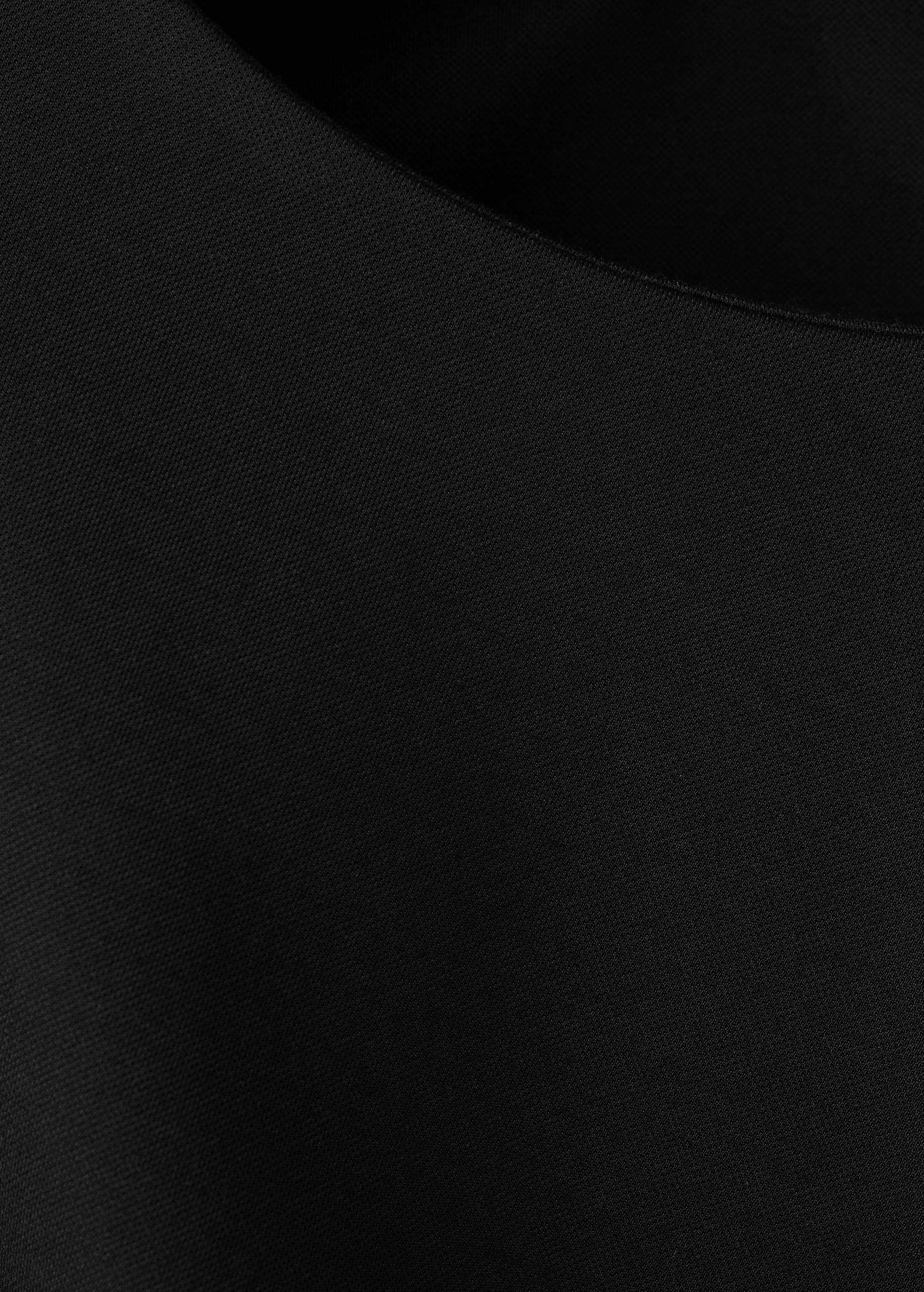 T-shirt with gathered details - Details of the article 0