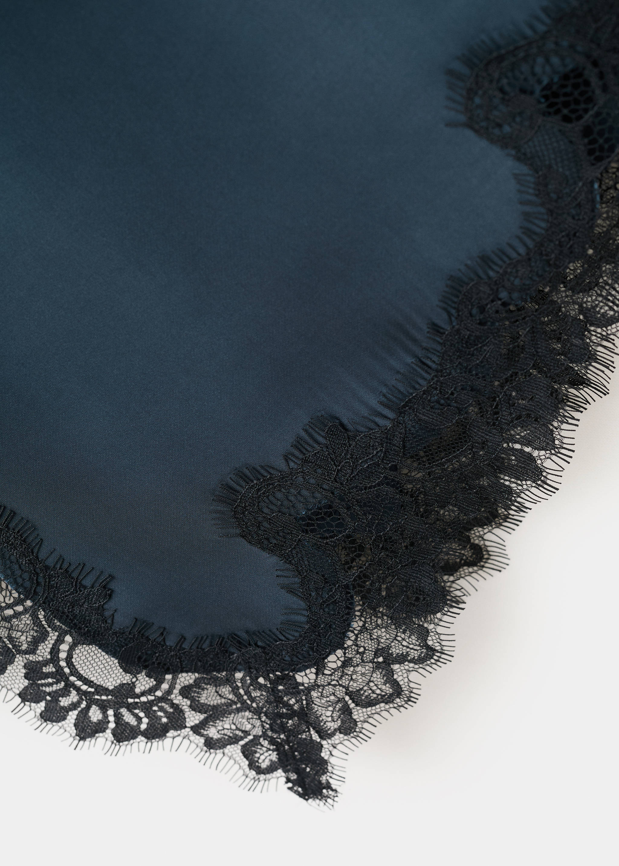 Asymmetric lace camisole top - Details of the article 0