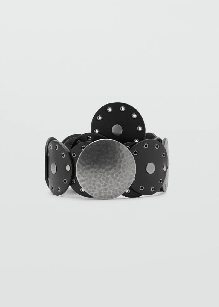 Studded belt — Black