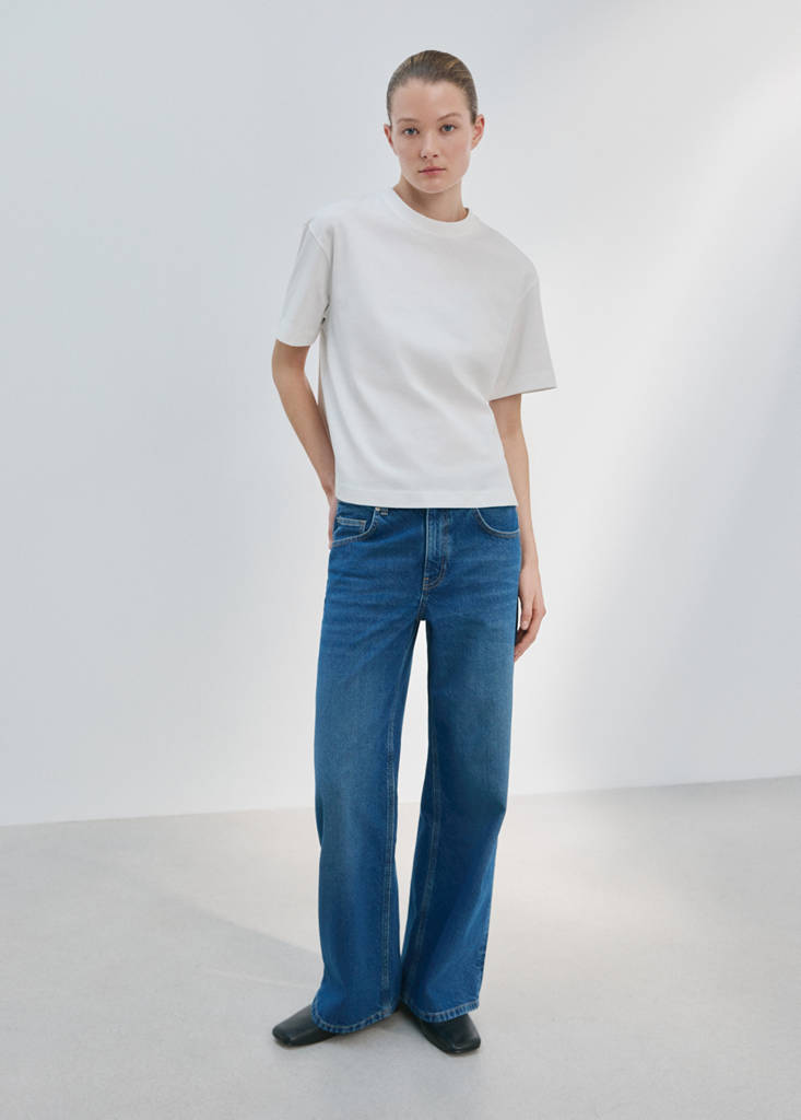 Oversized cotton t-shirt — White