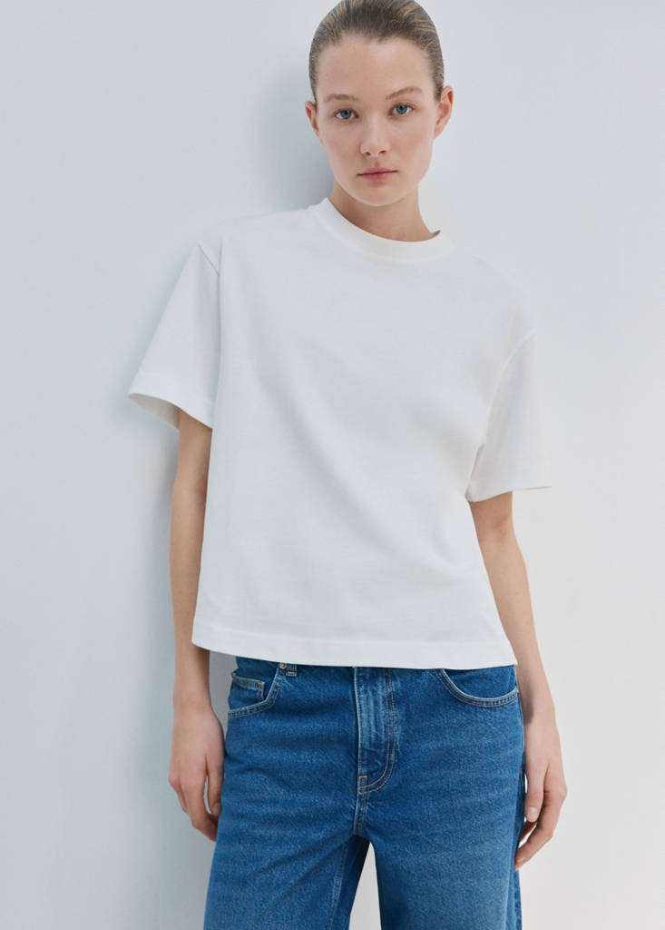 Oversized cotton t-shirt — White
