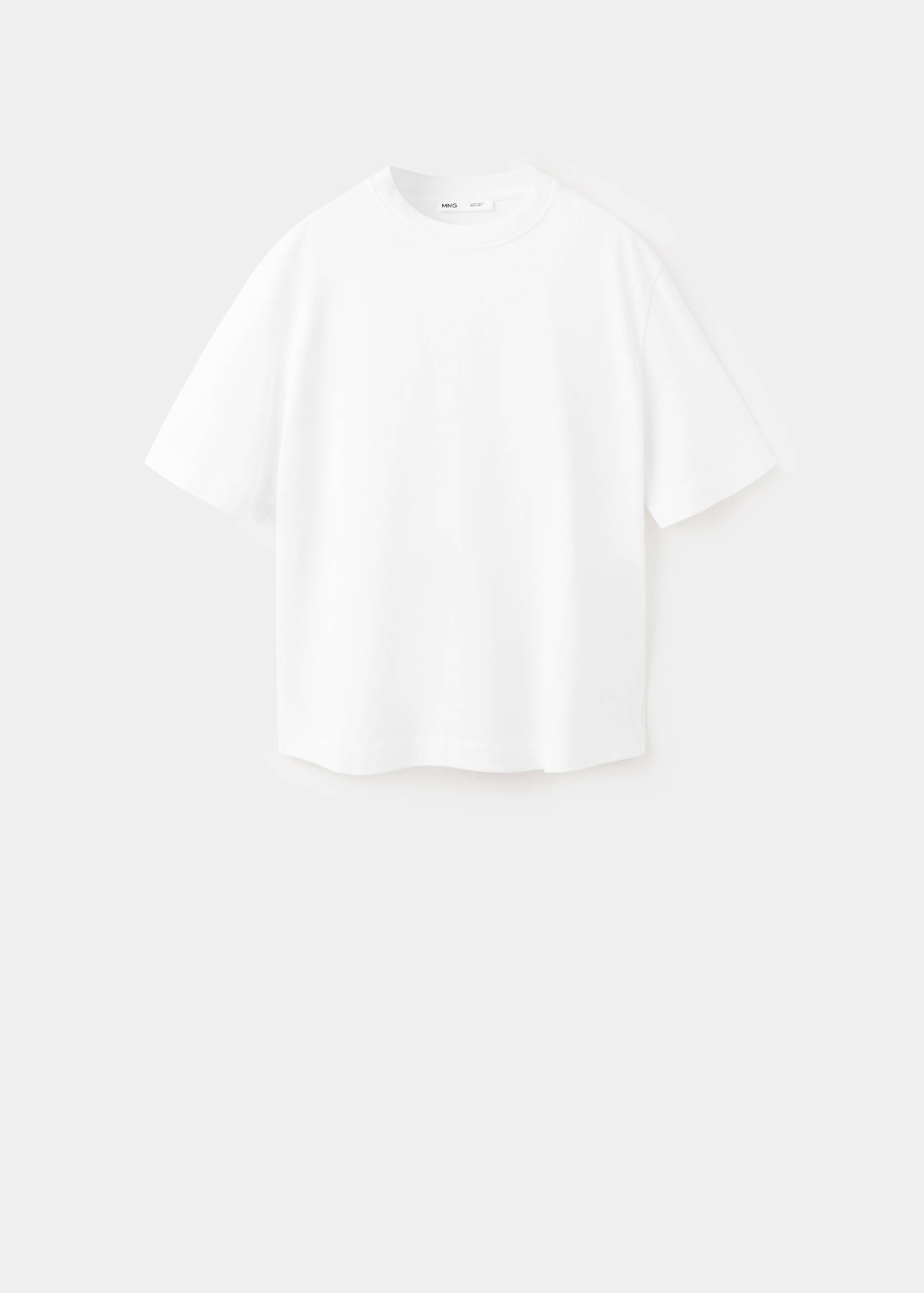 Oversized cotton t-shirt - Article without model
