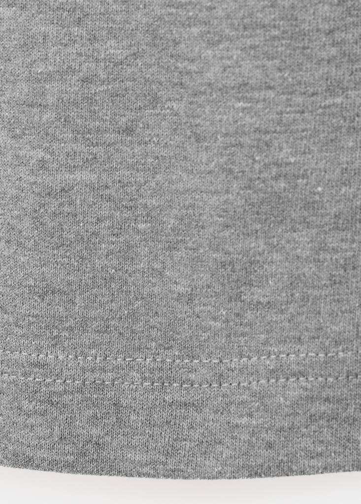 Oversized cotton t-shirt — Medium Heather Grey