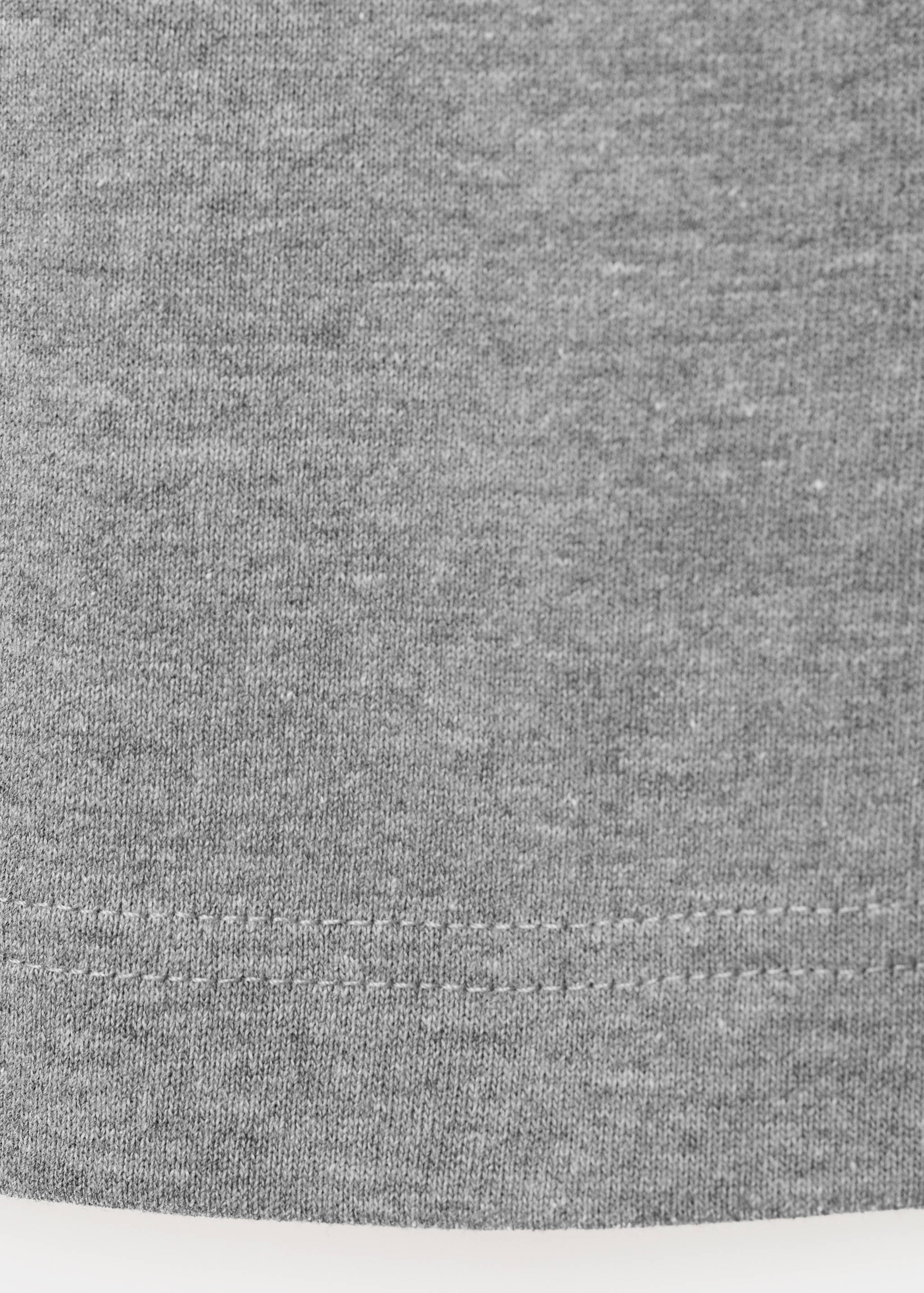 تي شيرت فضفاض من القطن - تفاصيل المنتج 0