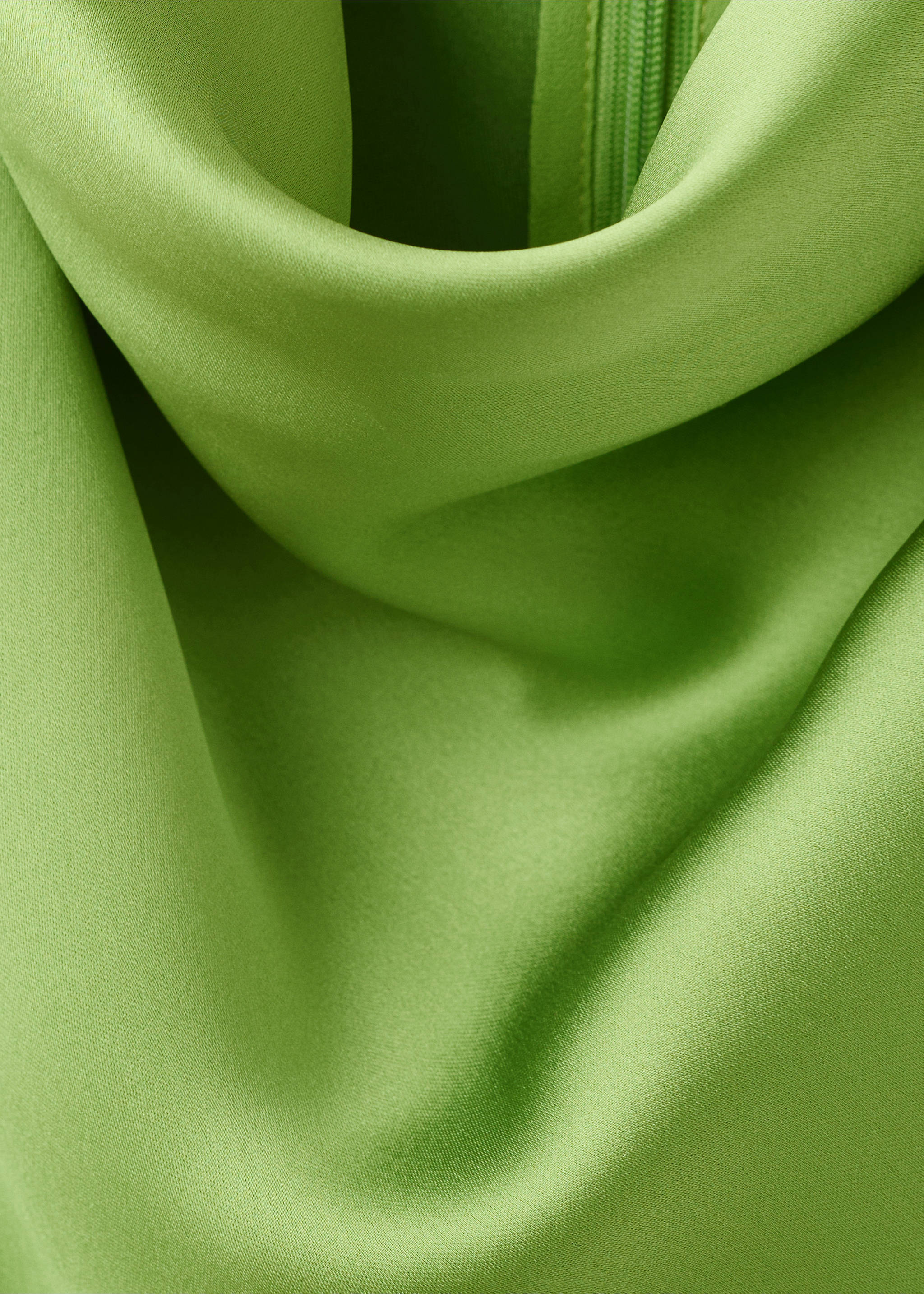 Blouse asymétrique franges - Détail de l'article 8, Vert. Ref: 27065839-00.