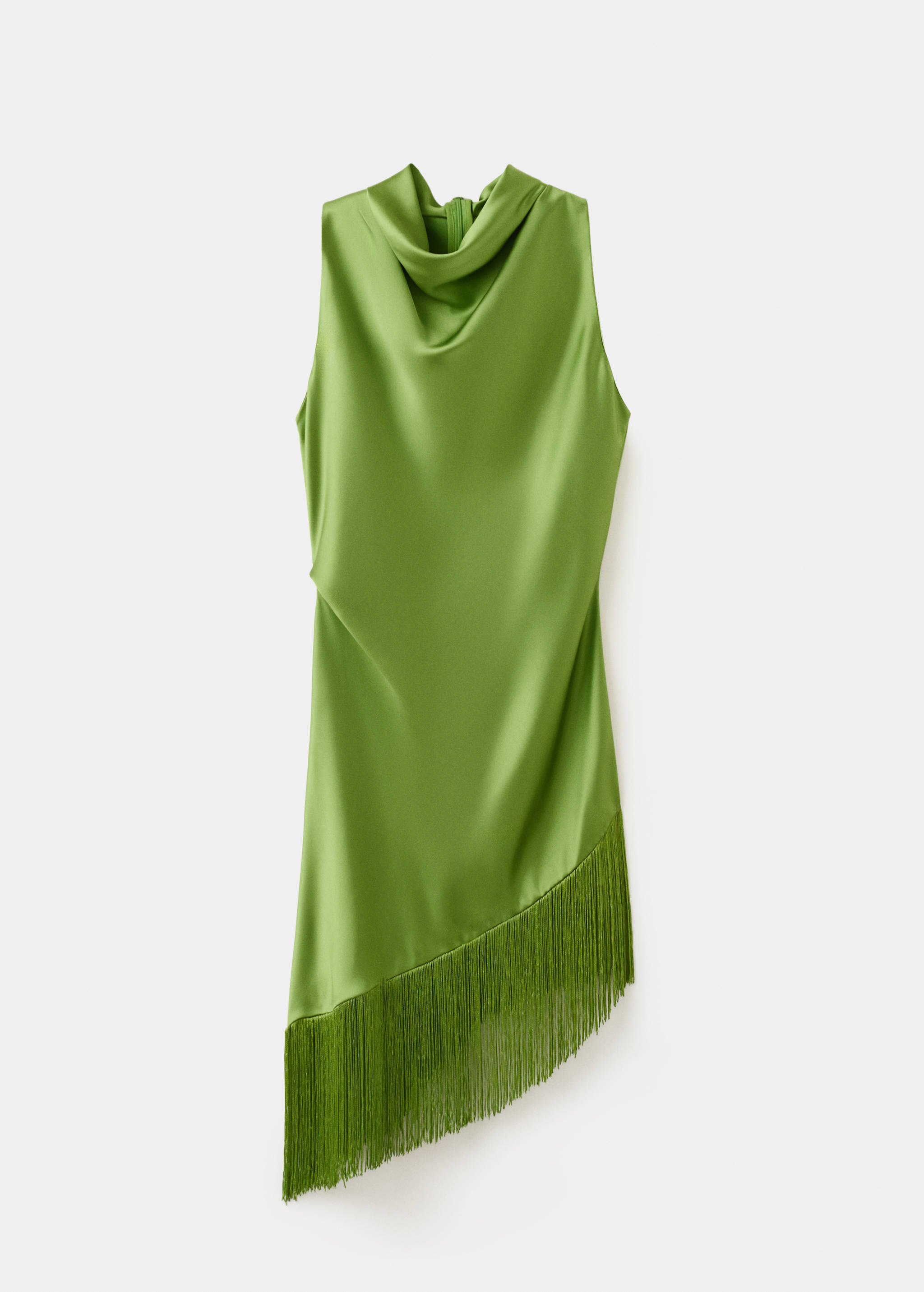 Asymmetric fringed blouse - Article without model