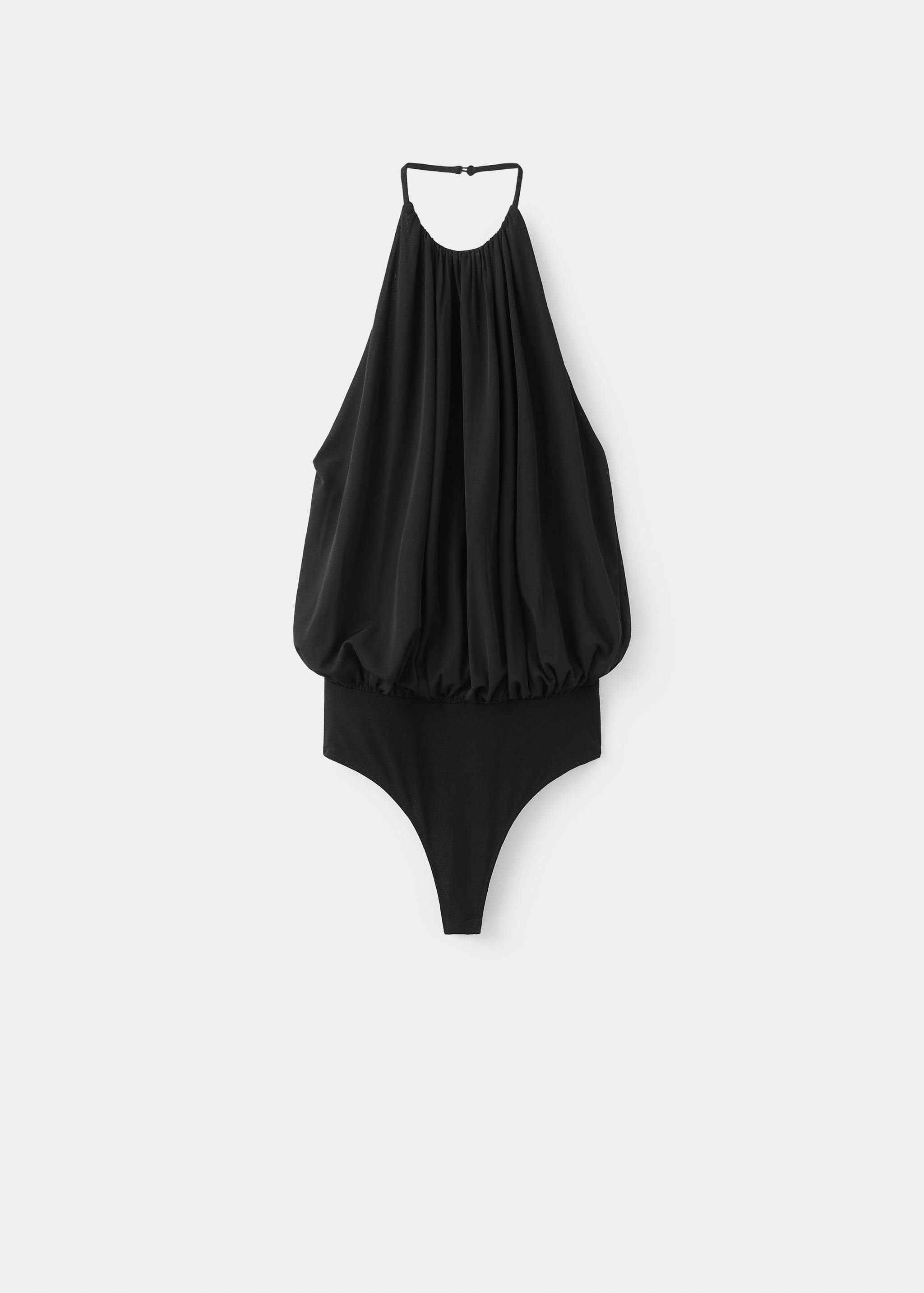 Body halter efecto globo - Artículo sin modelo