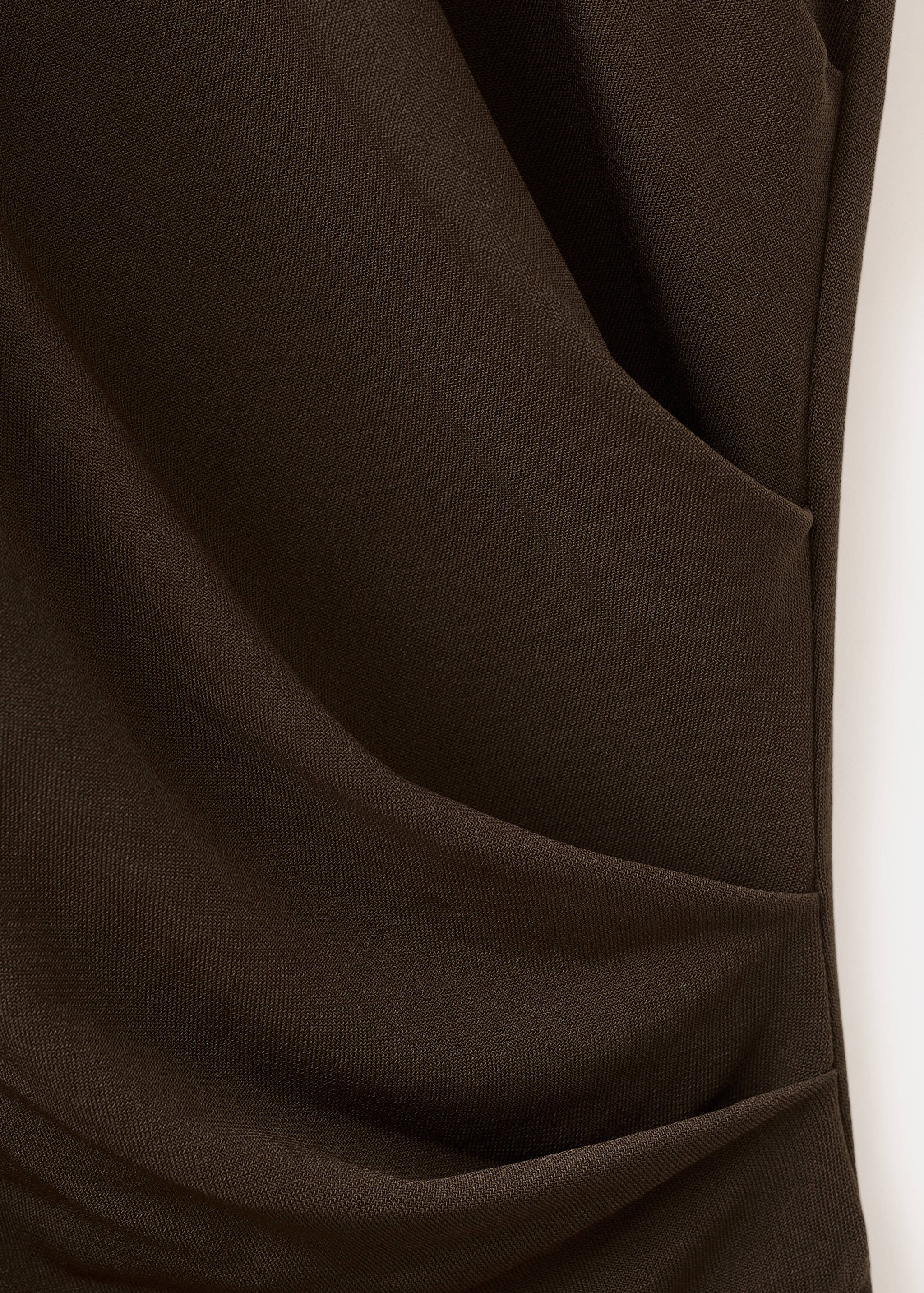 Ruched bodice brooch dress - Details of the article 0