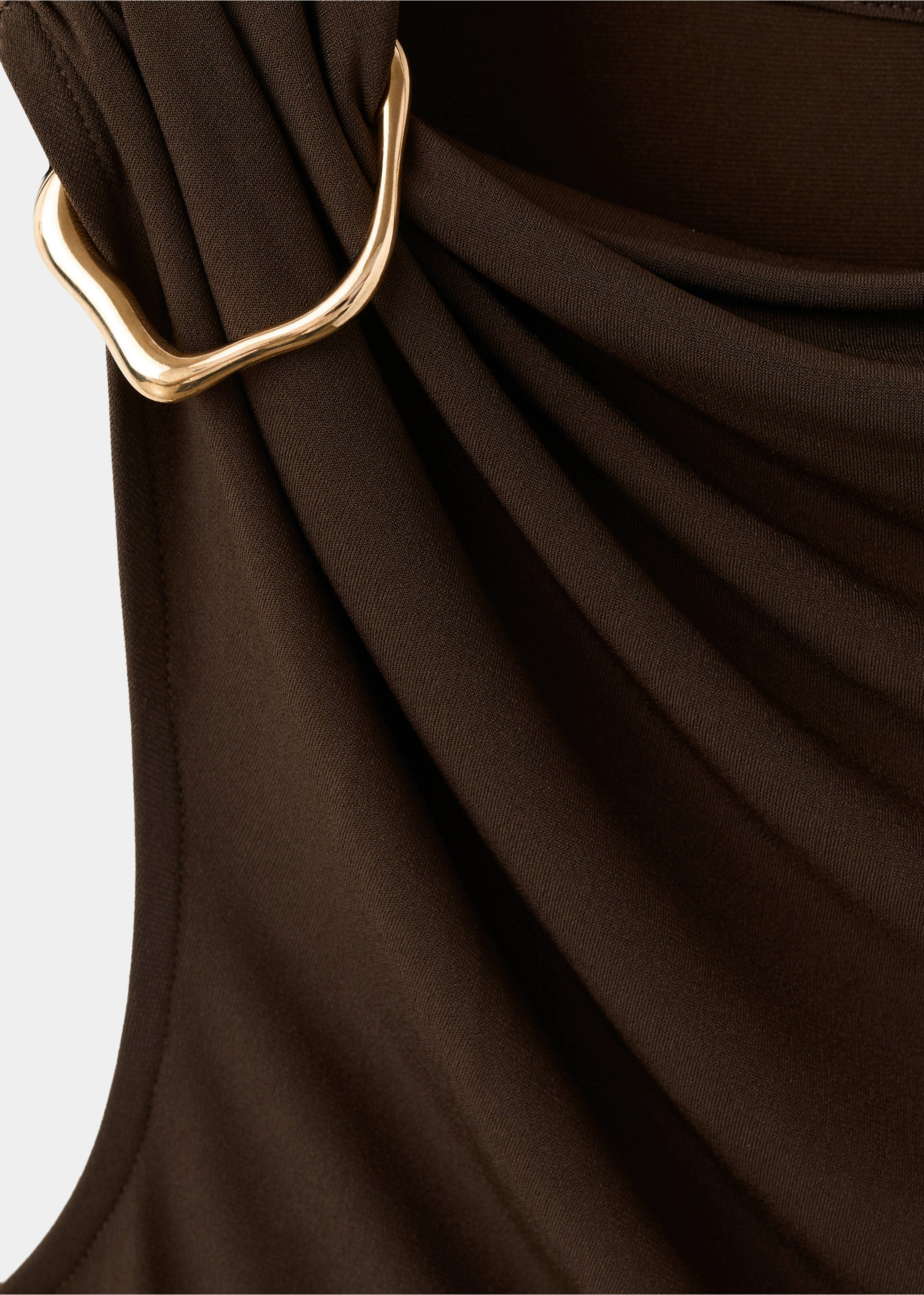 Metal detail top - Details of the article 8, Brown. Ref: 27065844-00.