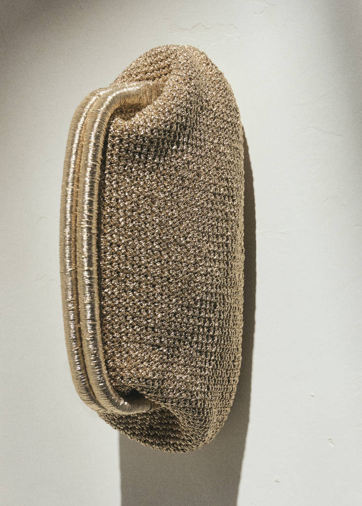 Borsa Pochette Lurex