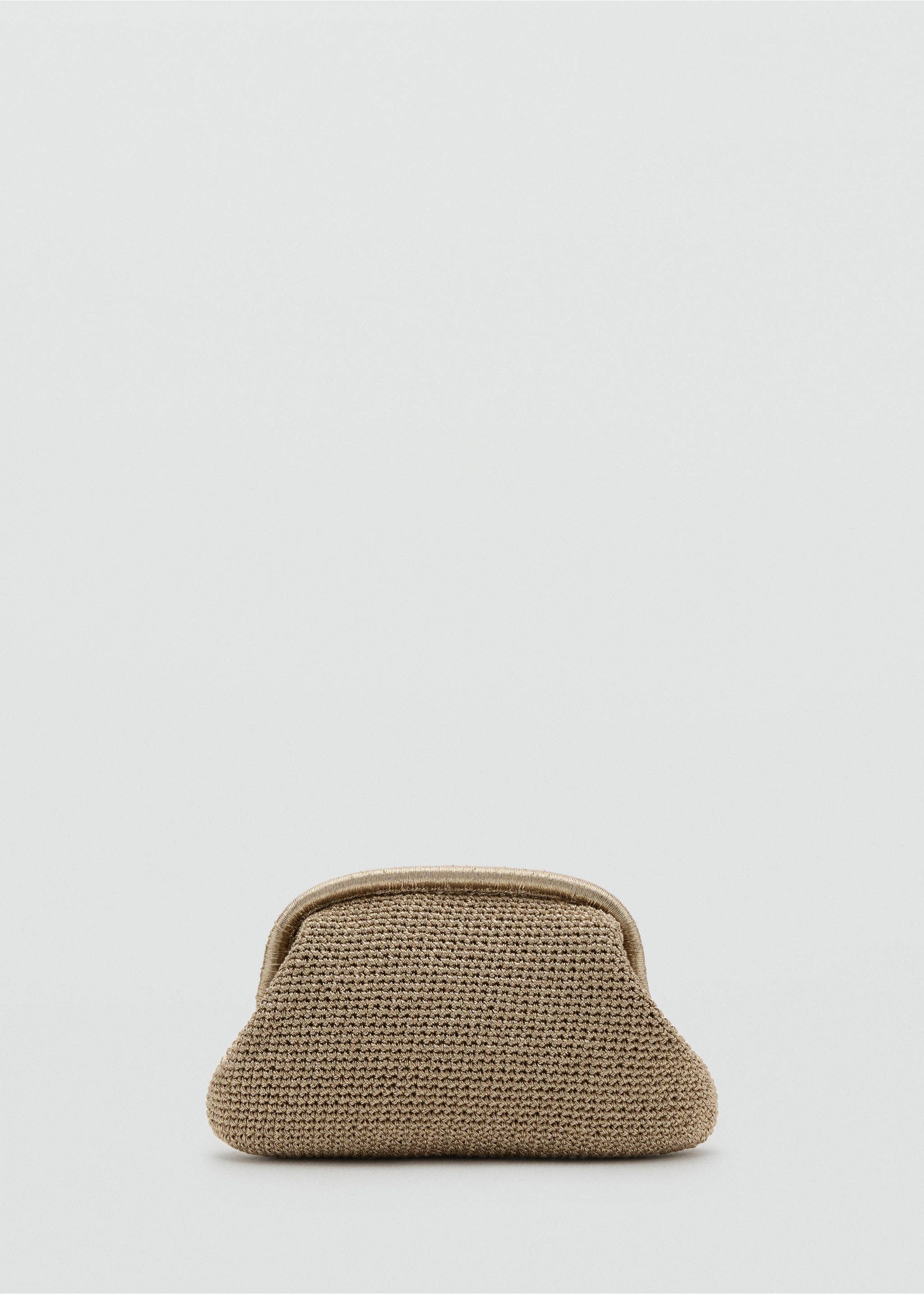 Lurex-Clutch - Artikel ohne Model, Gold. Ref: 27065929-00.