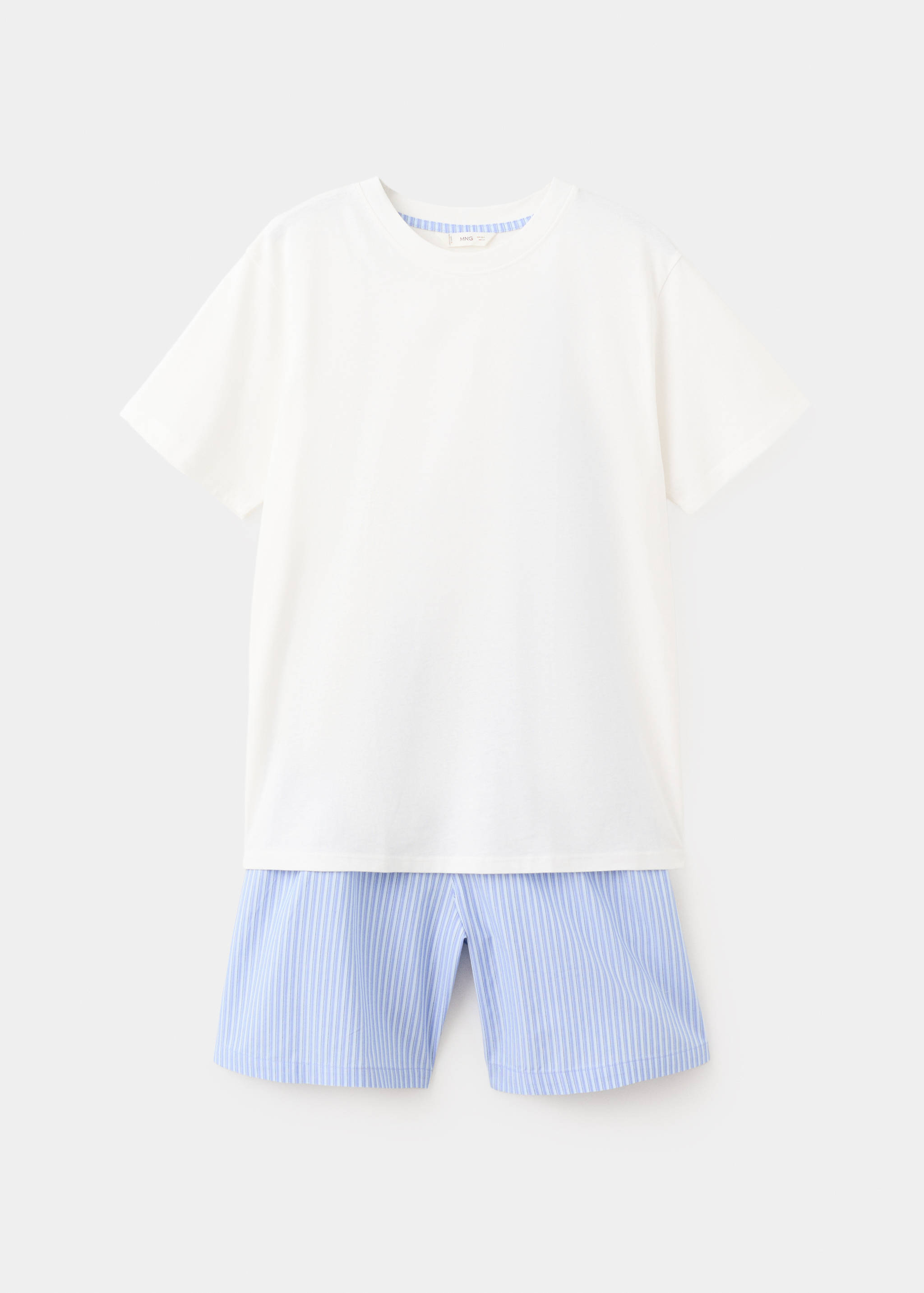 Pijama corto algodón rayas - Artículo sin modelo