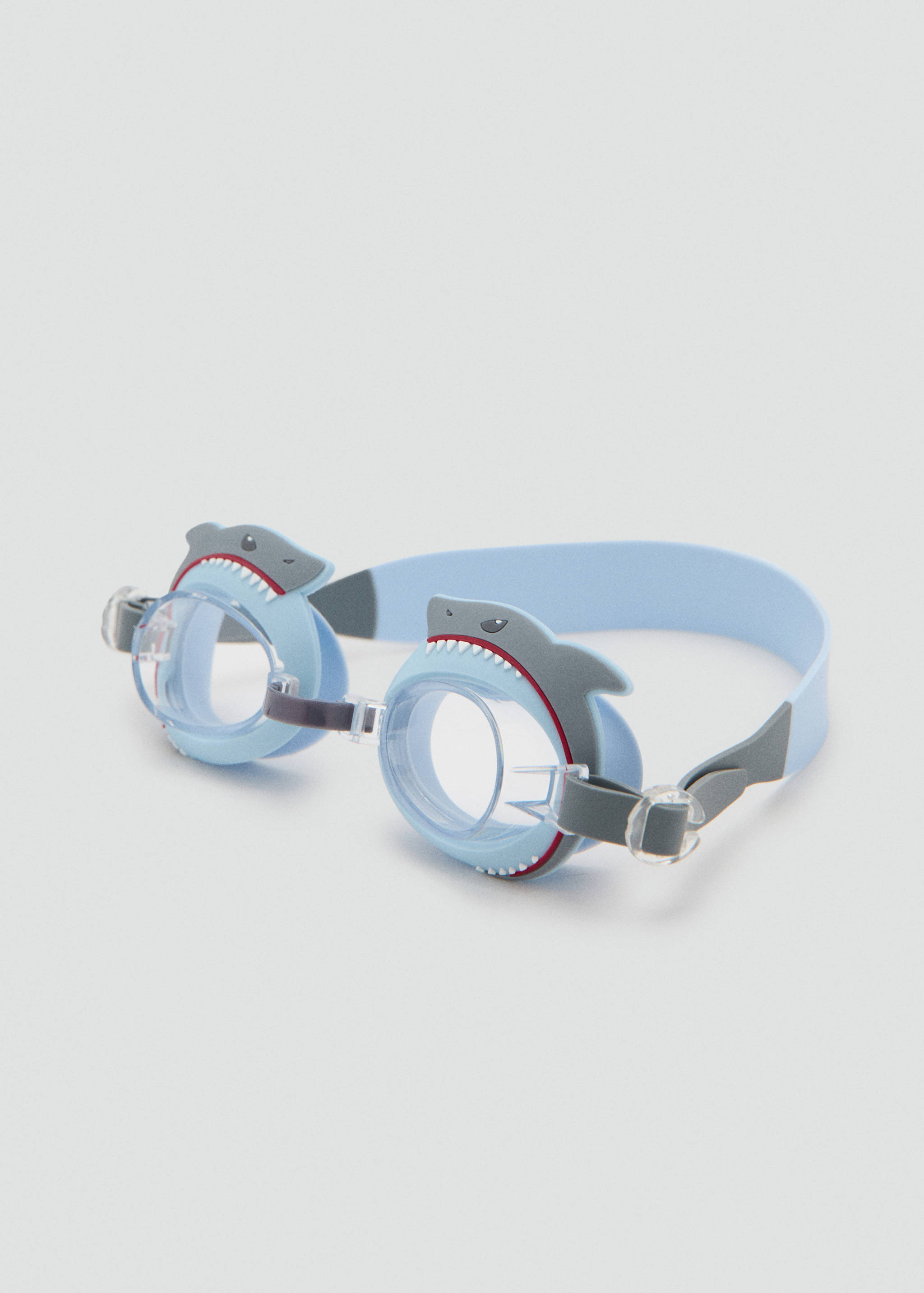 Gafas natación tiburón - Plano medio