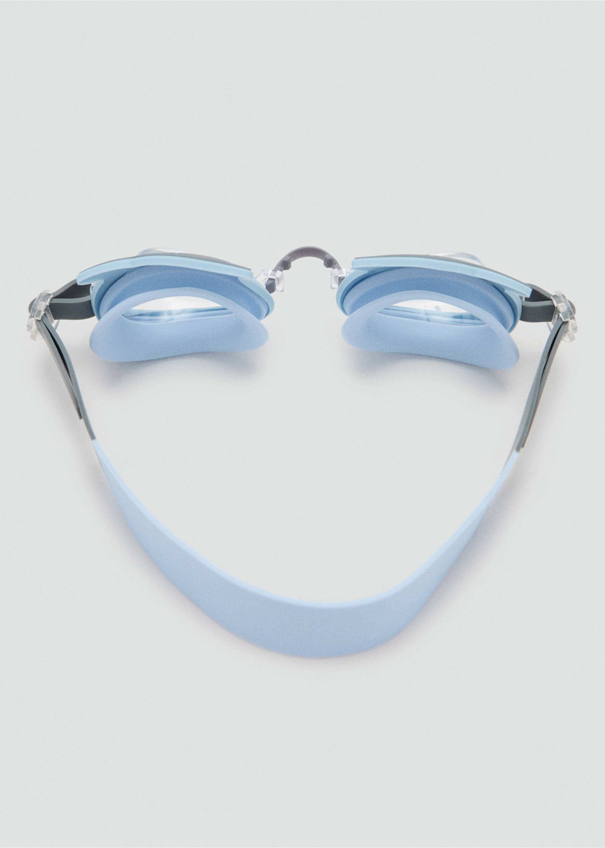 Gafas natación tiburón - Detalle del artículo 1, Azul. Ref: 27065933-00.