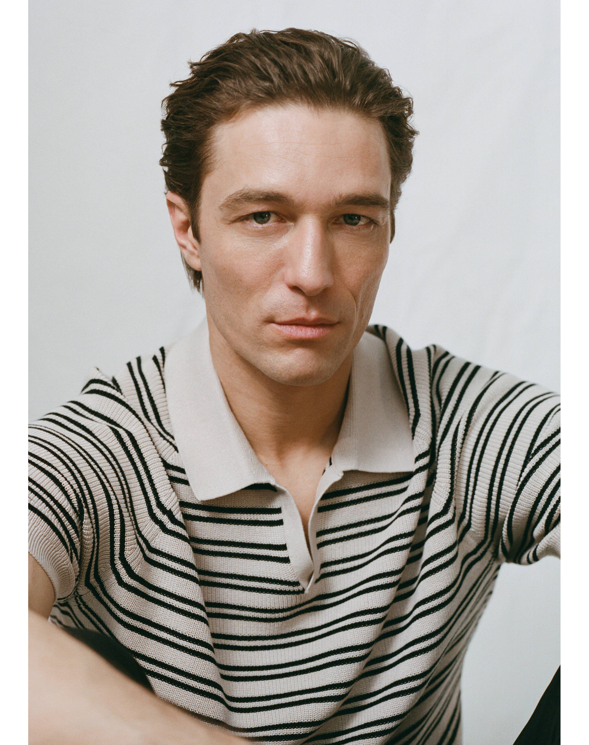 100% cotton striped jersey polo shirt - Details of the article 3