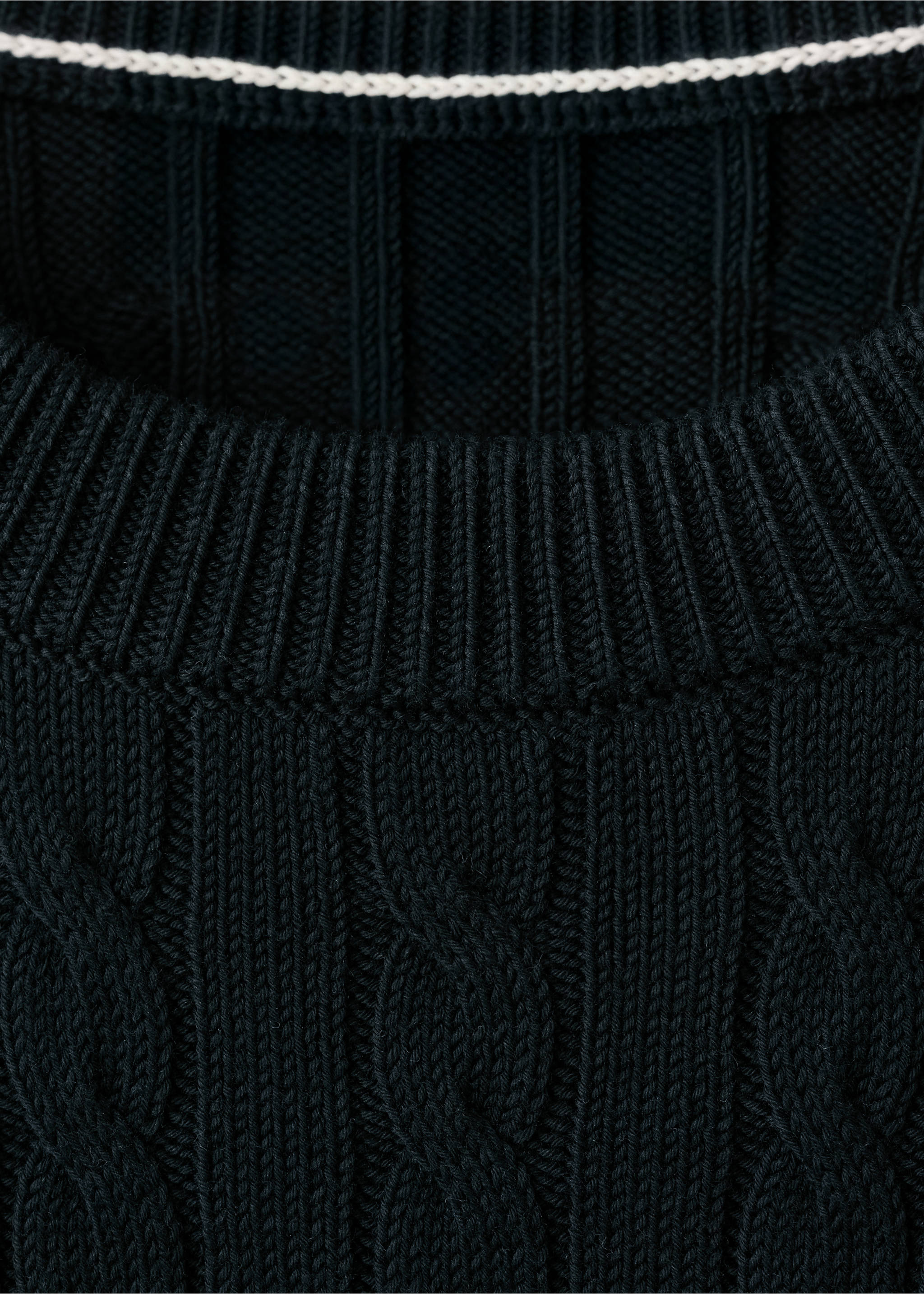 Jersey 100% algodón ochos - Detalle del artículo 8, Azul noche. Ref: 27065939-00.