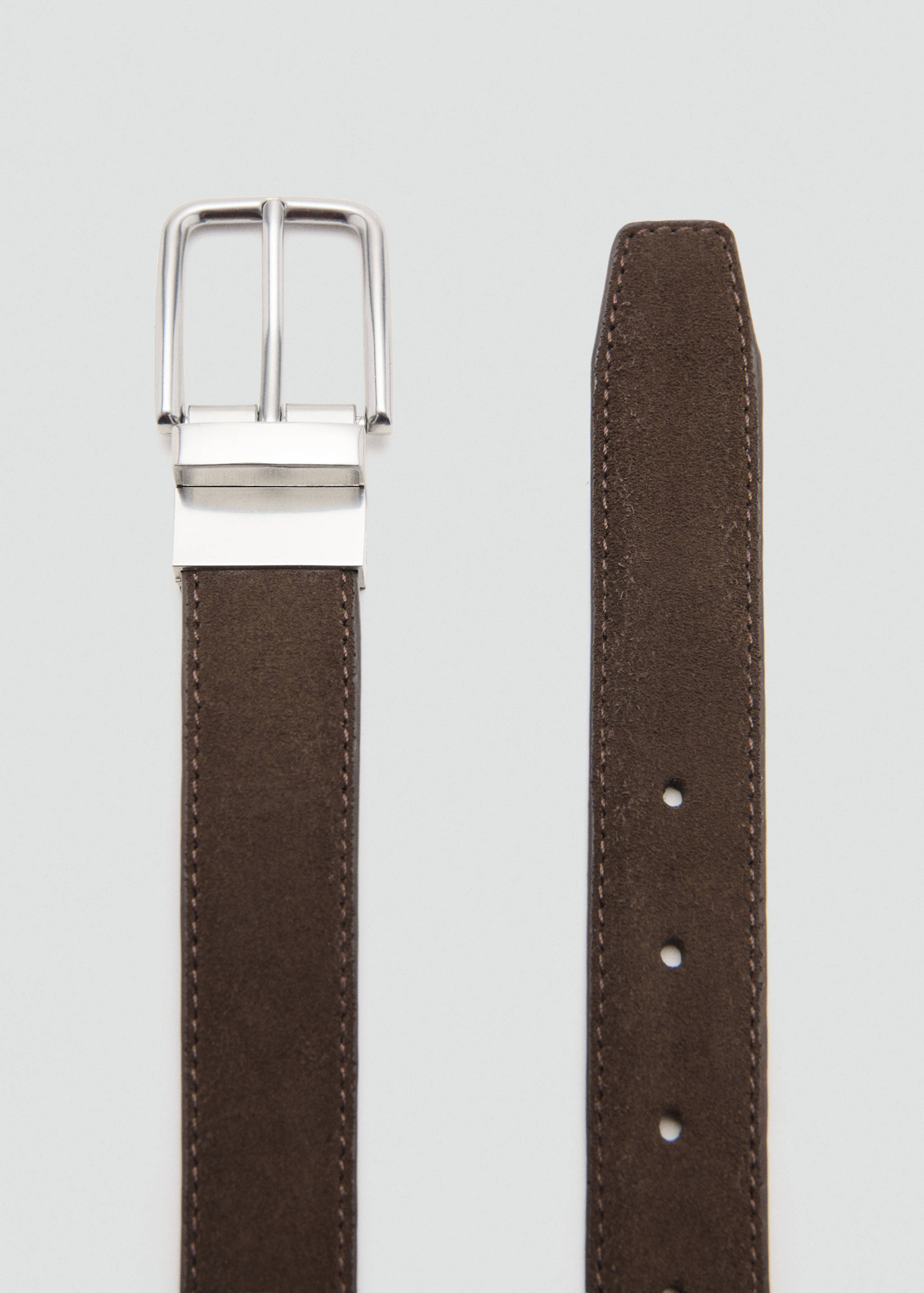Buckle leather belt - Details of the article 1