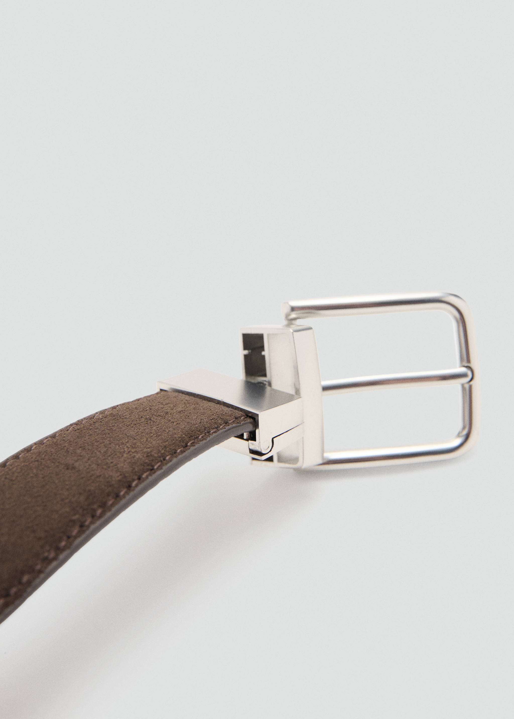 Buckle leather belt - Details of the article 2