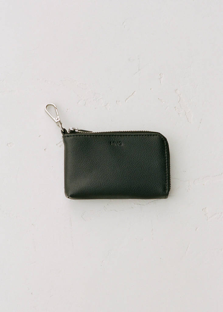 Leather wallet — Brown