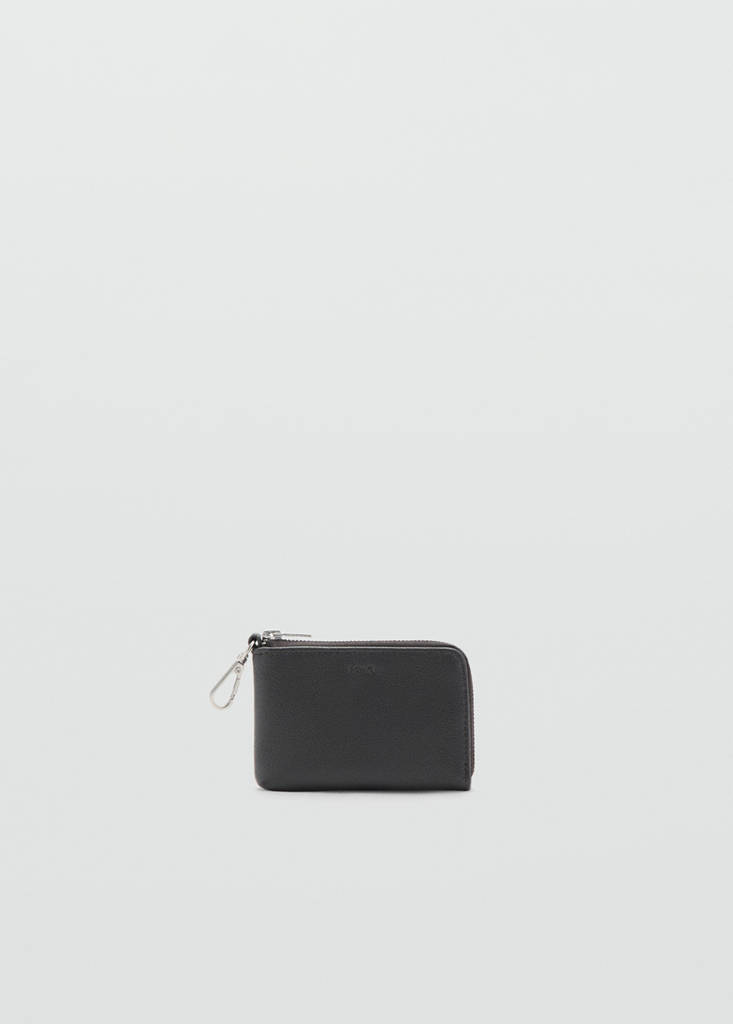 Leather wallet — Brown