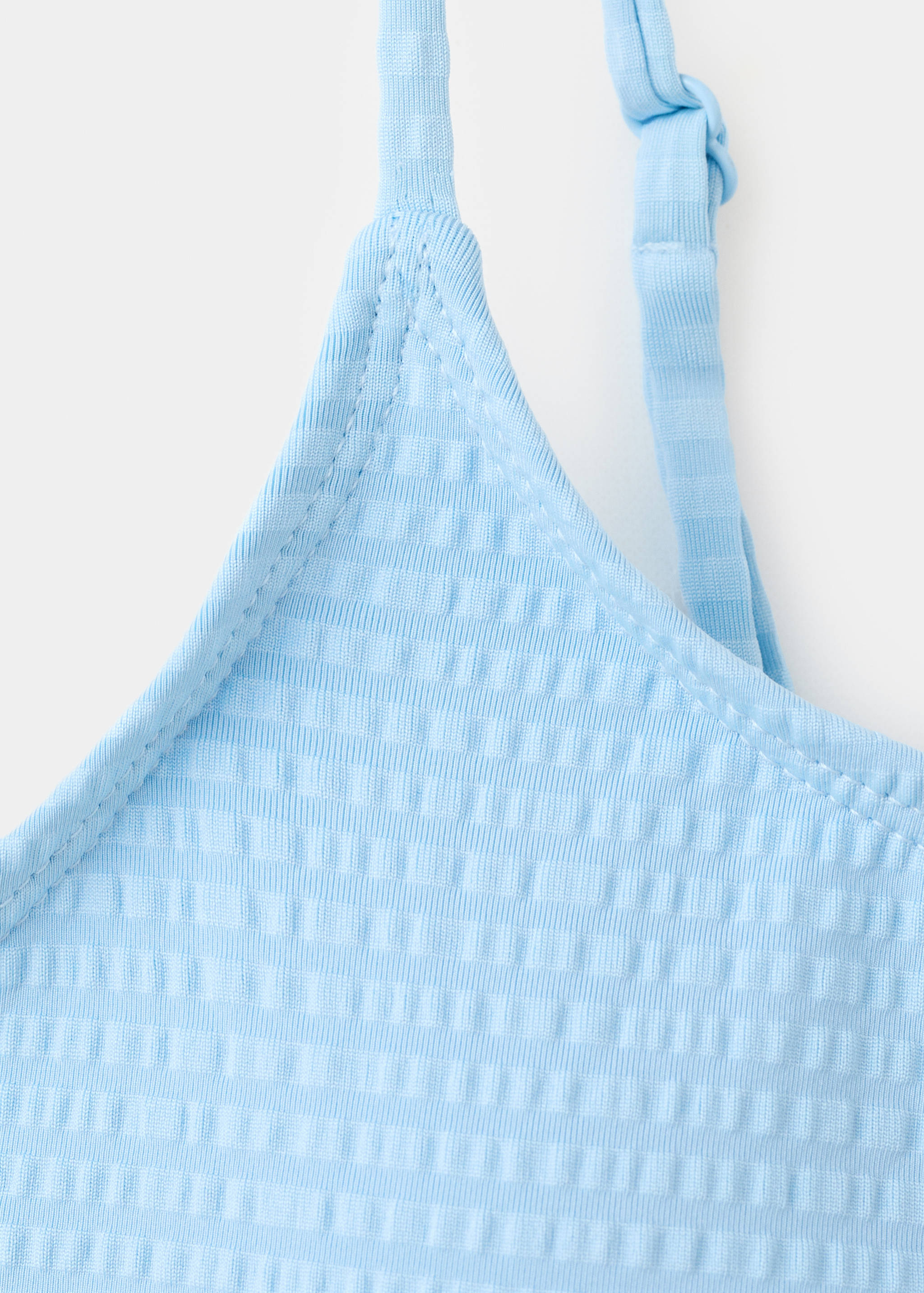 Бикини со сборками и классическими плавками - Деталь изделия 8