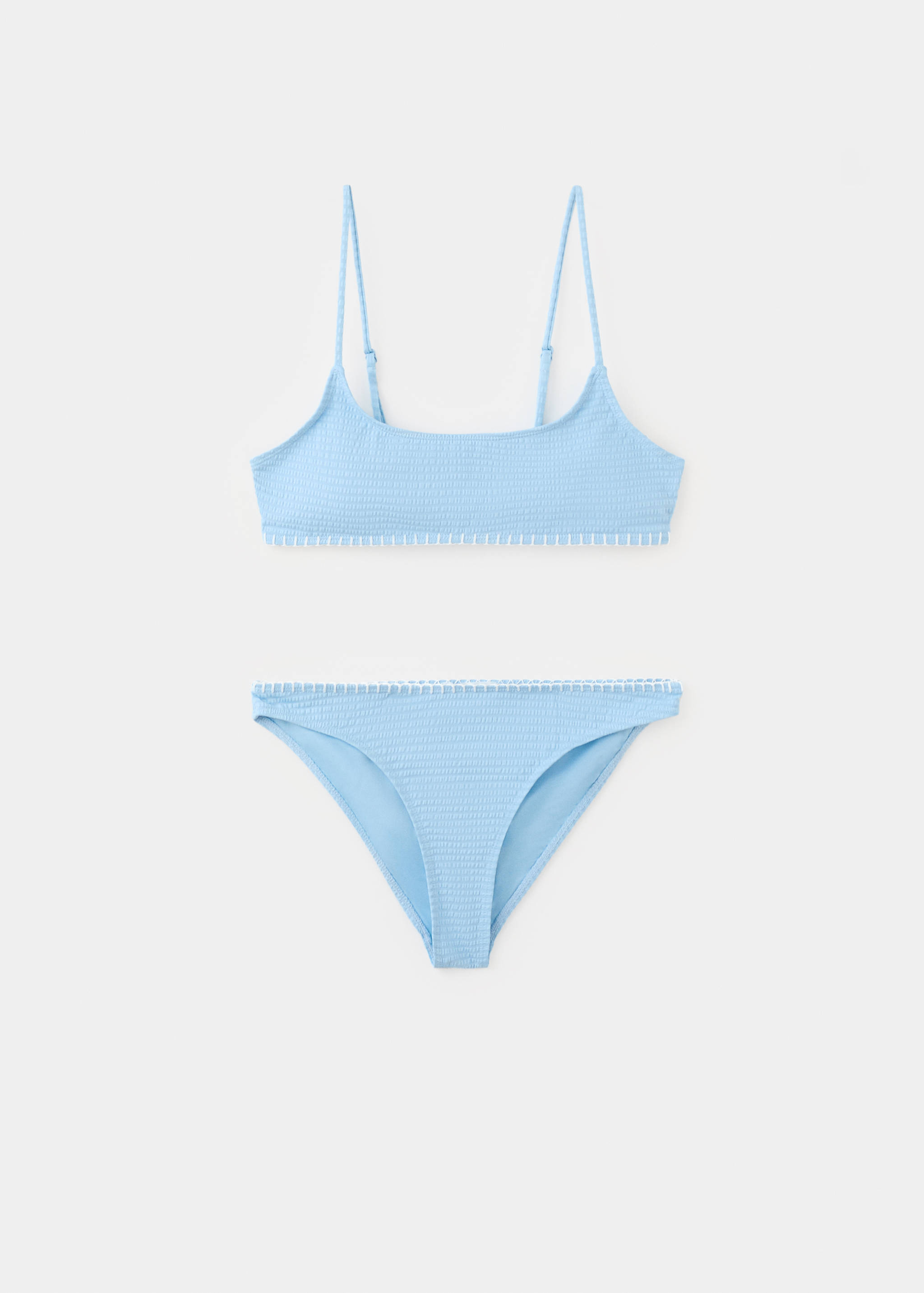 Bikini fruncidos braguita clásica - Artículo sin modelo