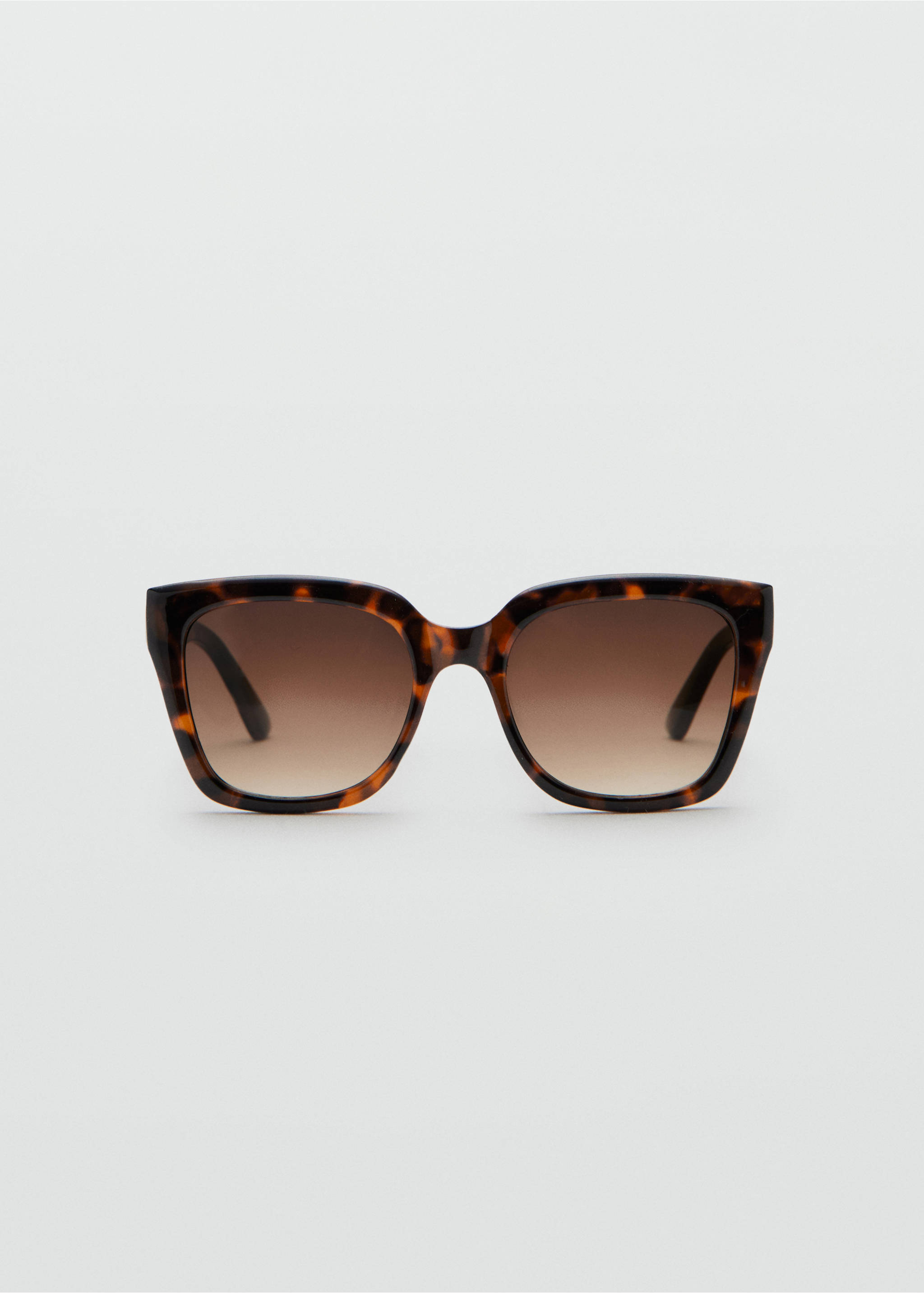 Squared frame sunglasses - Article without model, Chocolate. Ref: 27065949-00.