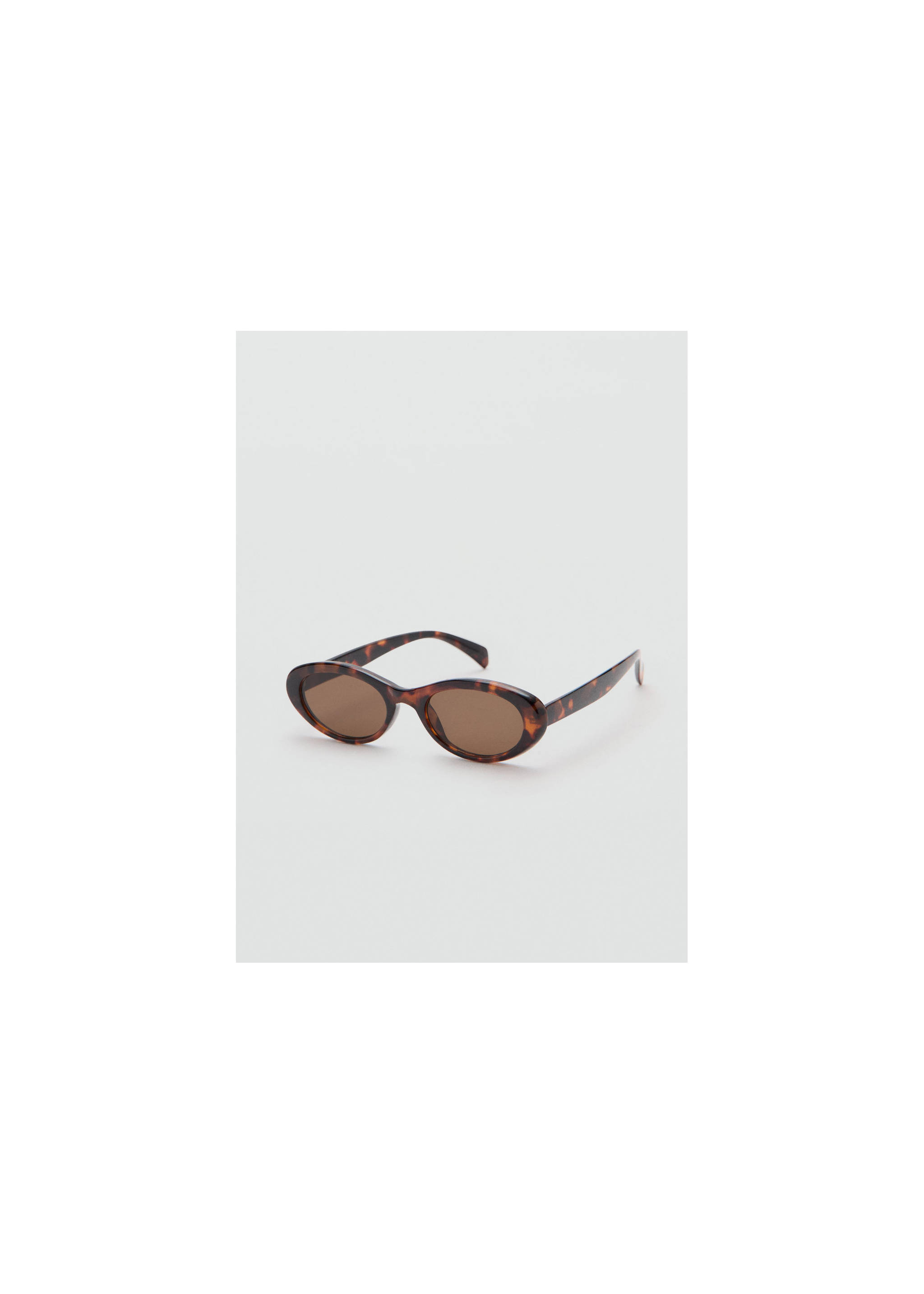Resin frame sunglasses - Details of the article 6, Chocolate. Ref: 27065950-00.