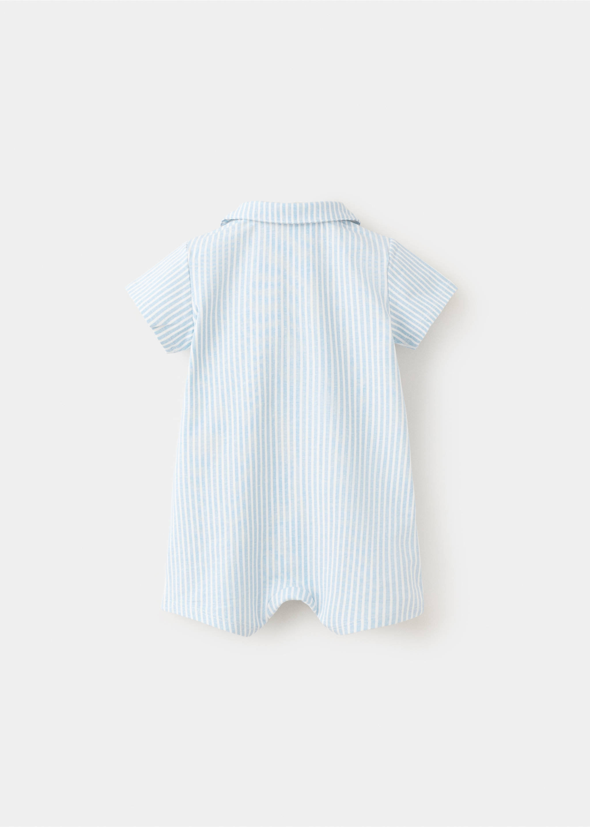 Striped bodysuit pyjamas - Reverse of the article, Off White. Ref: 27065952-00.