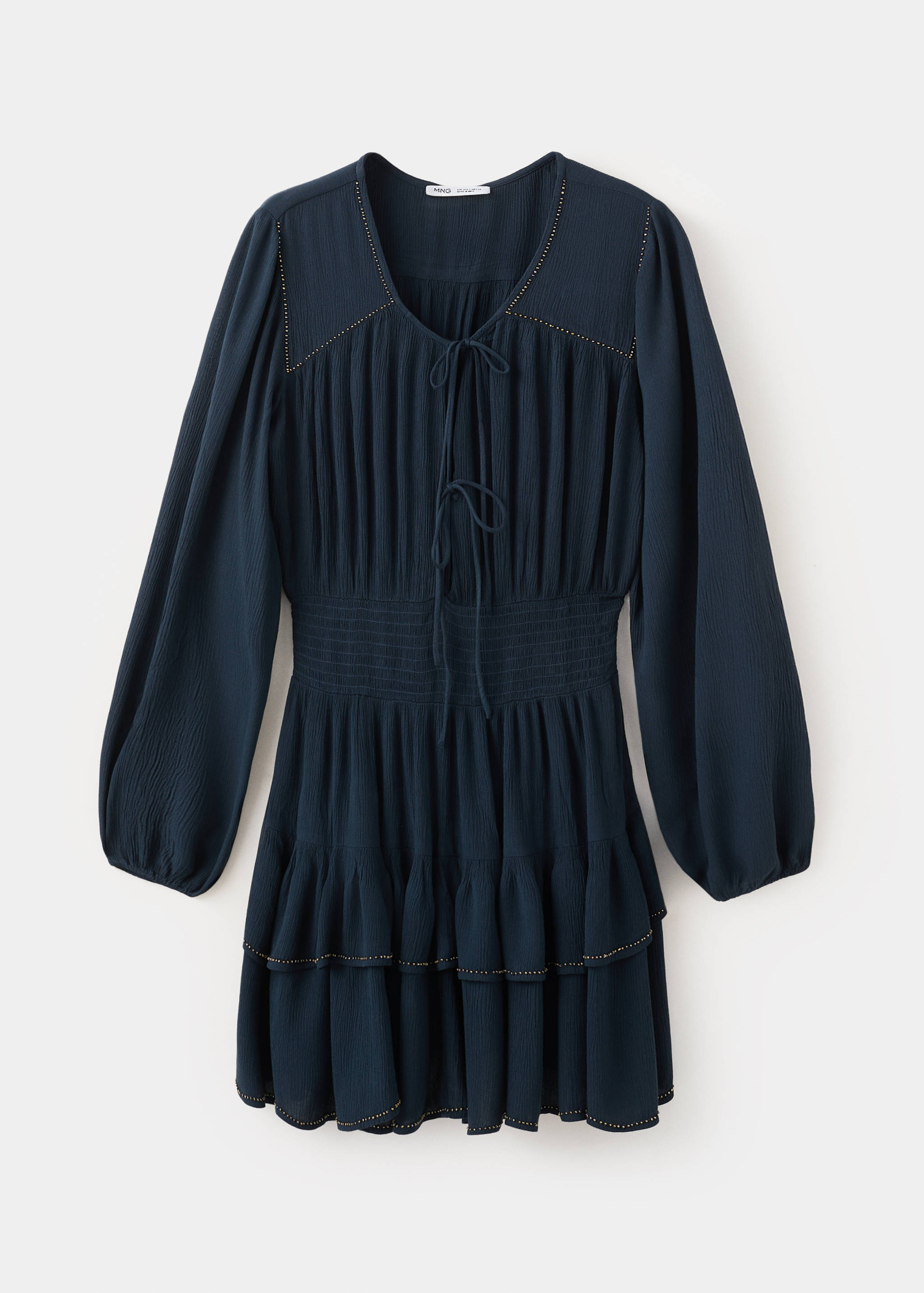 Vestit curt detall granadures - Article sense model