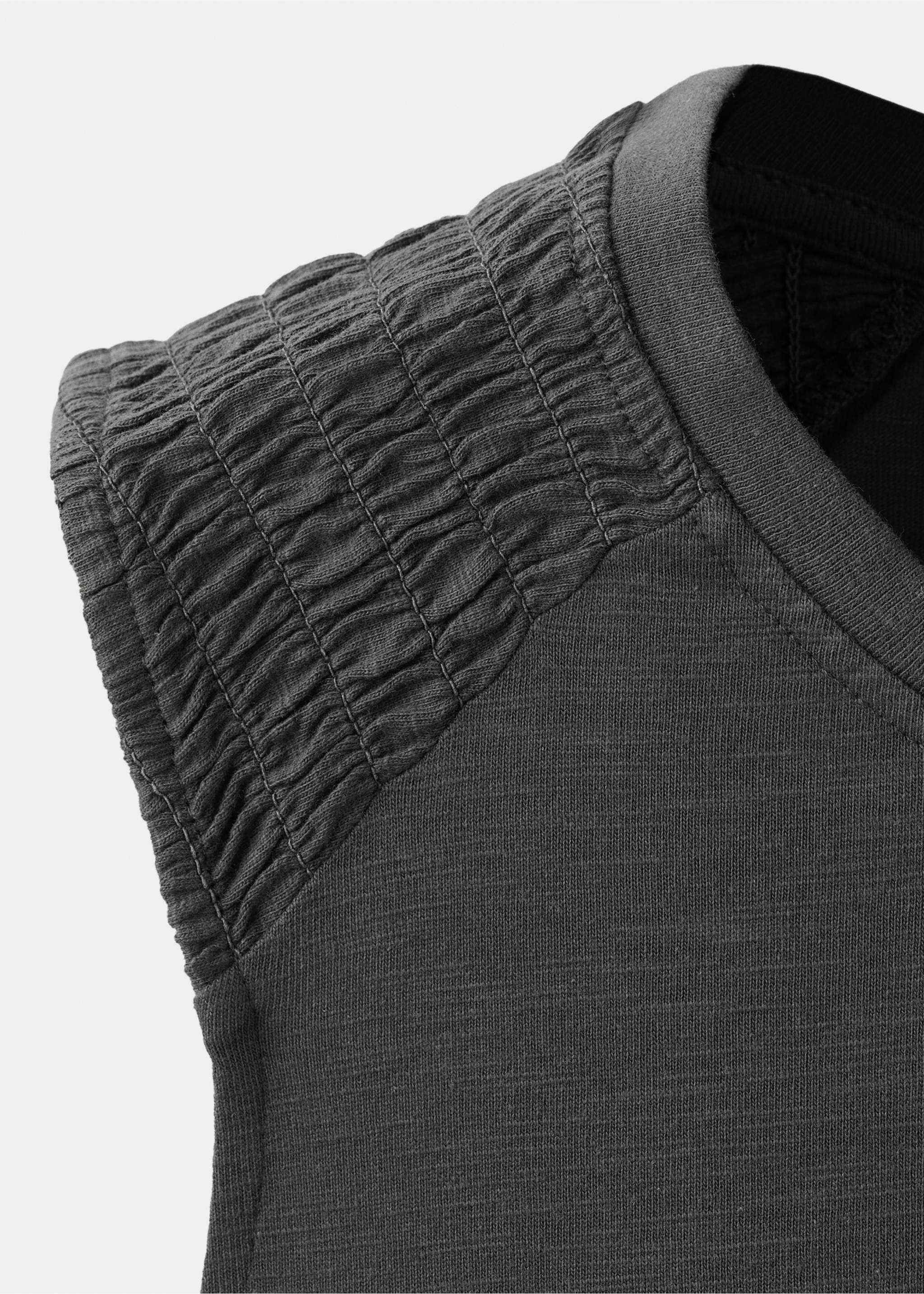 Robe longue détail ouvertures - Détail de l'article 8, Gris anthracite. Ref: 27065960-00.