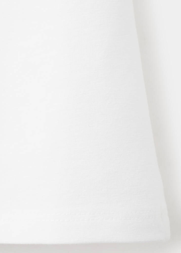Fitted top with wide straps — Off White