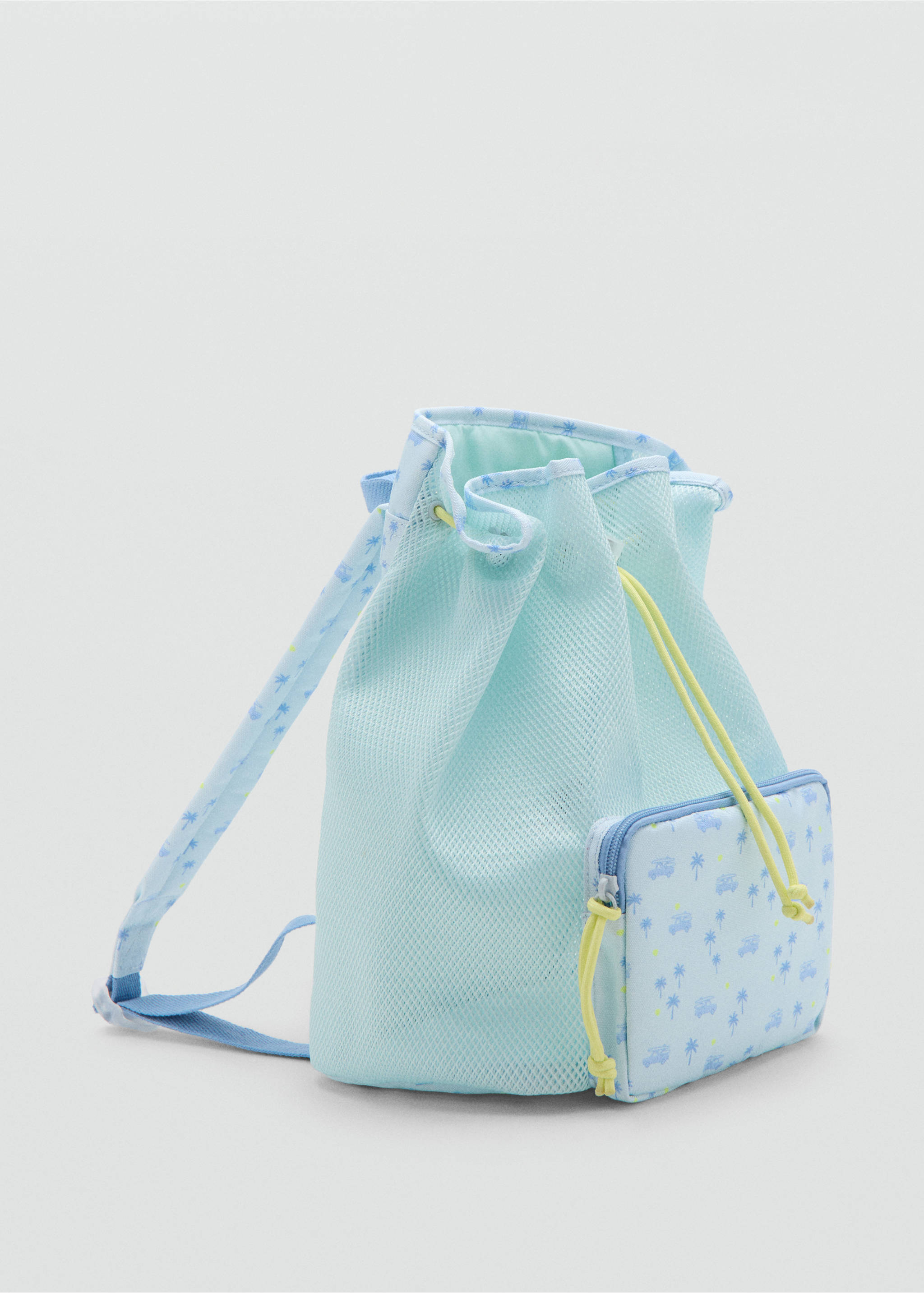 Mochila playa - Plano medio, Verde agua. Ref: 27065963-00.