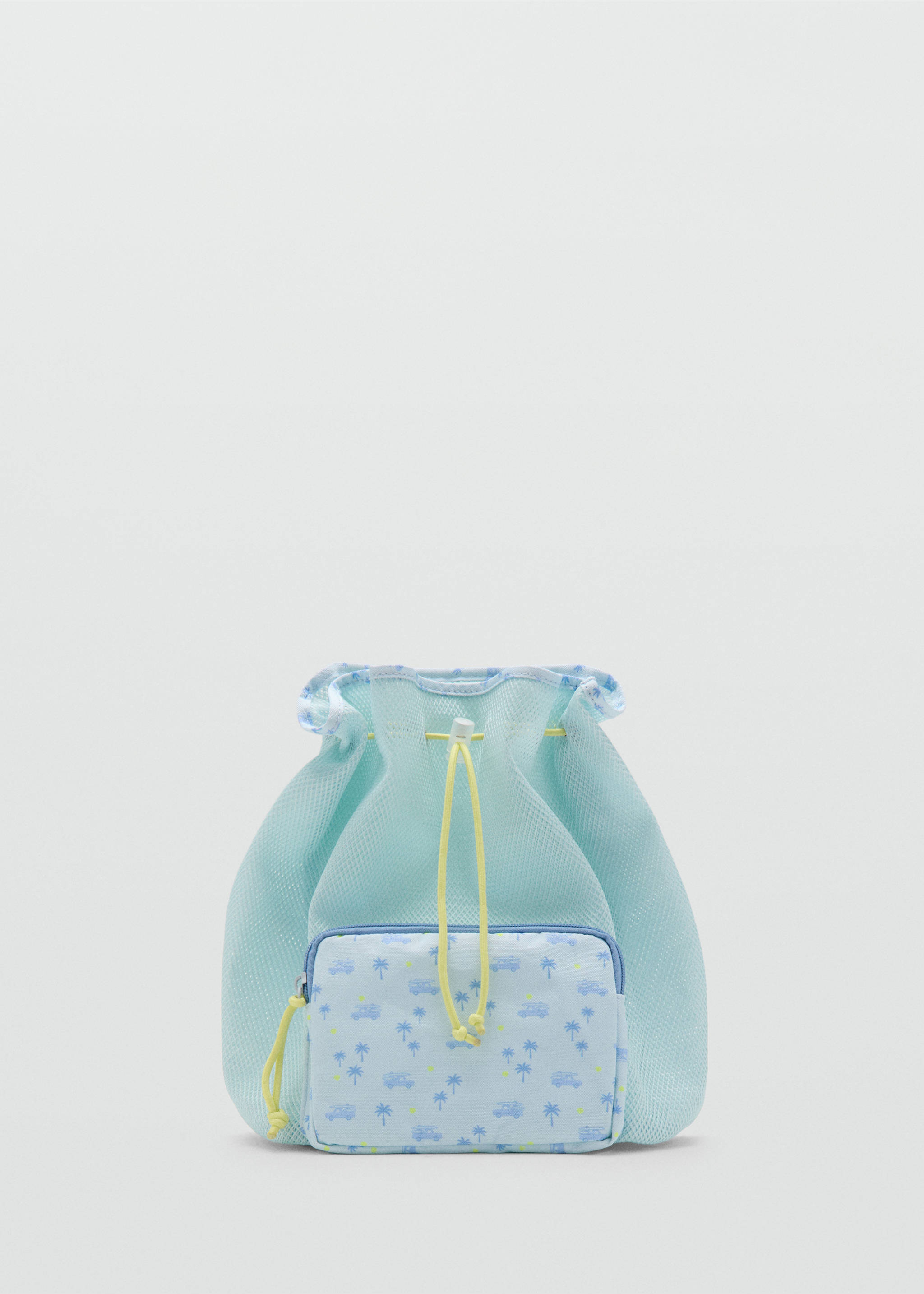 Beach rucksack - Article without model, Aqua Green. Ref: 27065963-00.