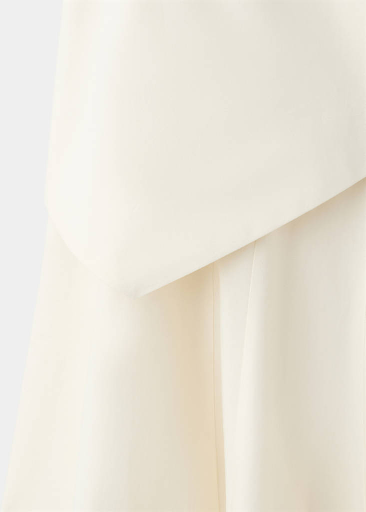 A-line skirt with handkerchief detail thumbnail 7