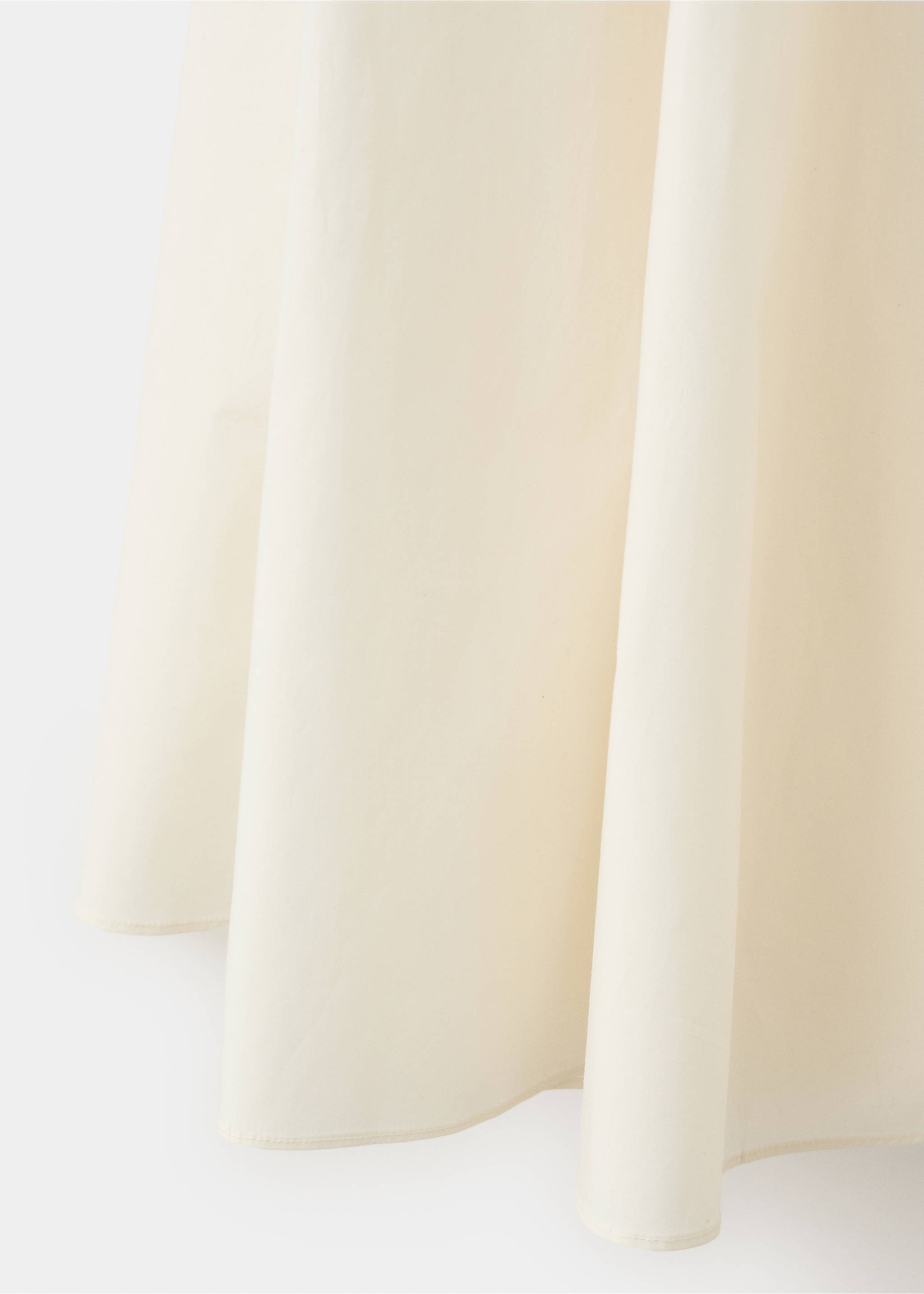 Falda evasé detalle pañuelo - Detalle del artículo 8, Blanco roto. Ref: 27065971-02.