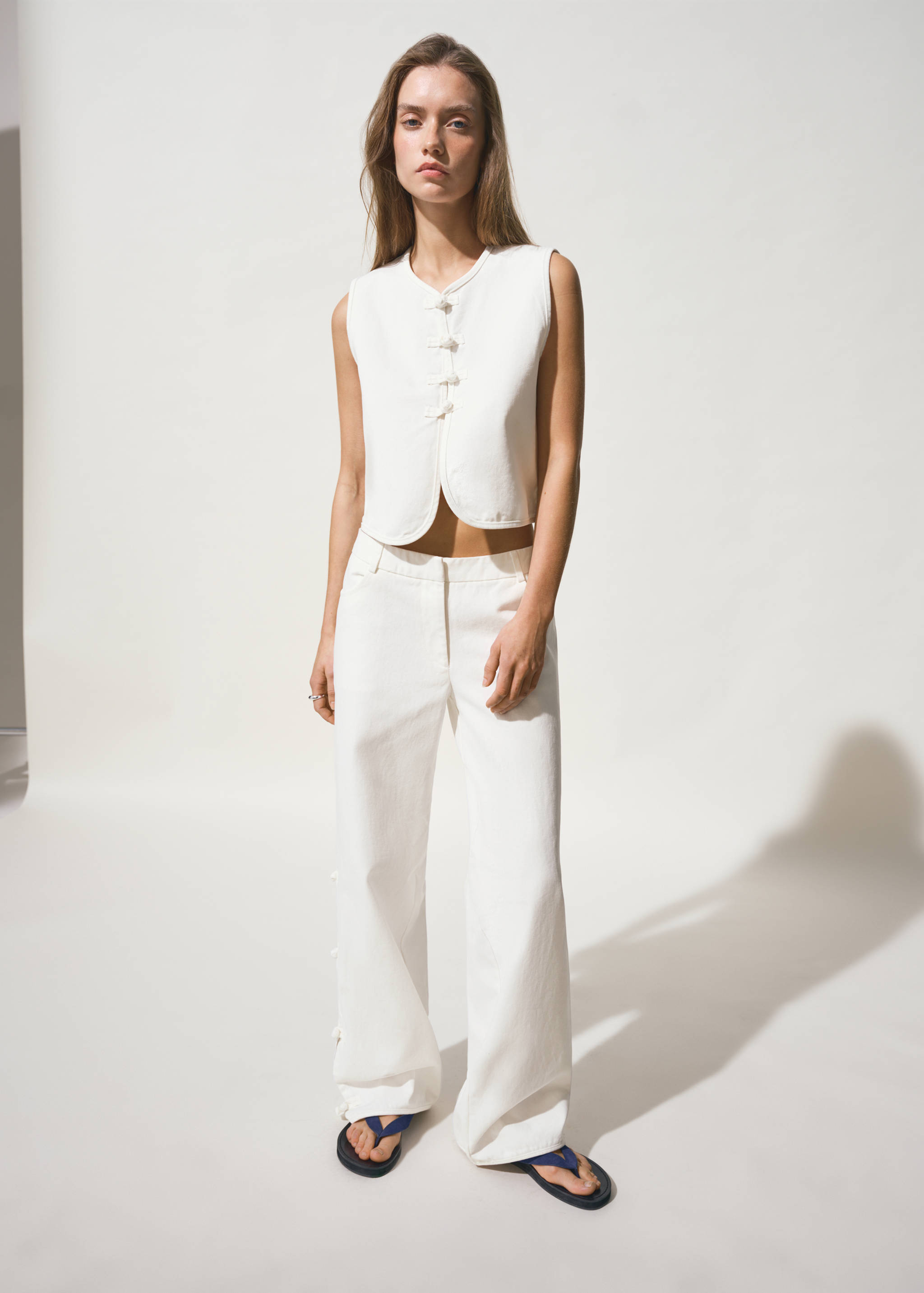 Top armilla cotó - Pla general