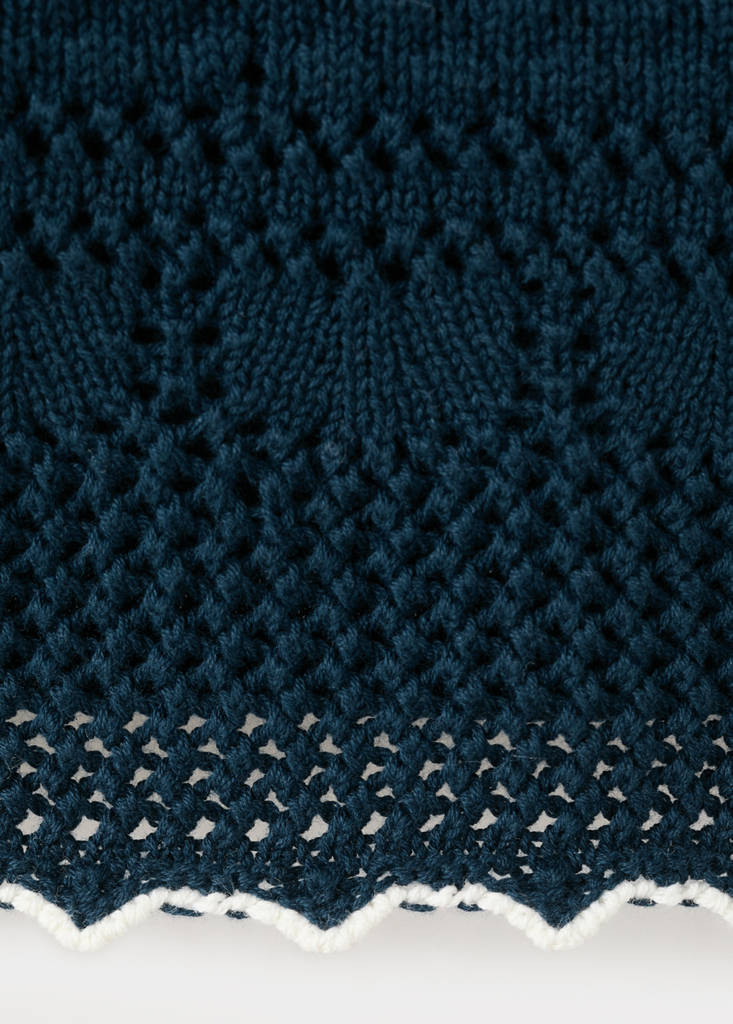 Knitted top — Navy