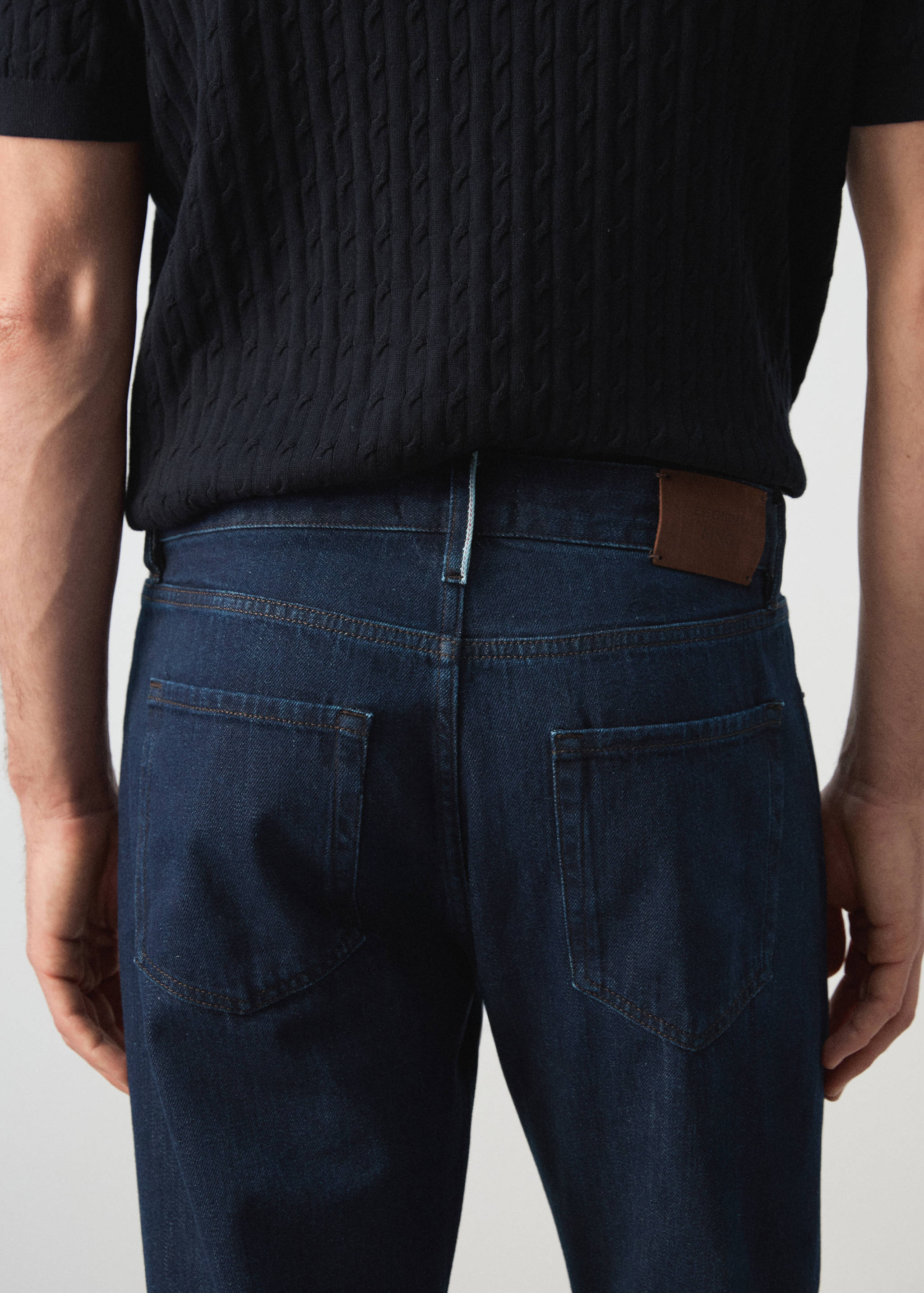 Jean 100 % coton regular-fit cropped - Détail de l'article 6