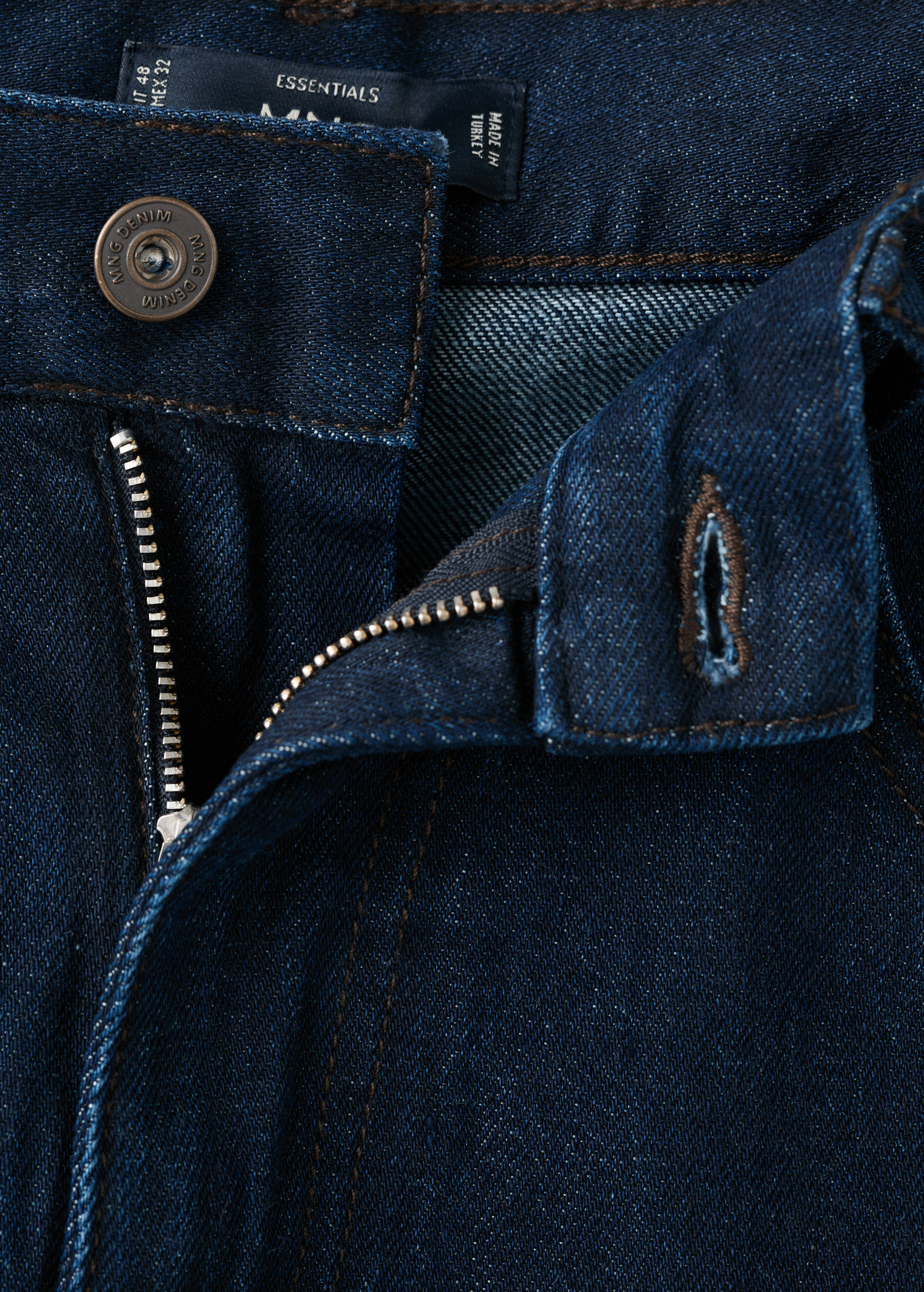 Jean 100 % coton regular-fit cropped - Détail de l'article 8