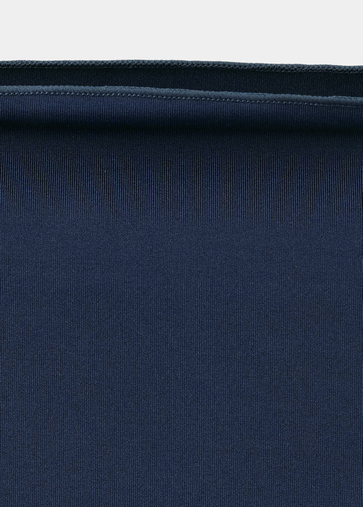 Fitted bandeau top — Blue