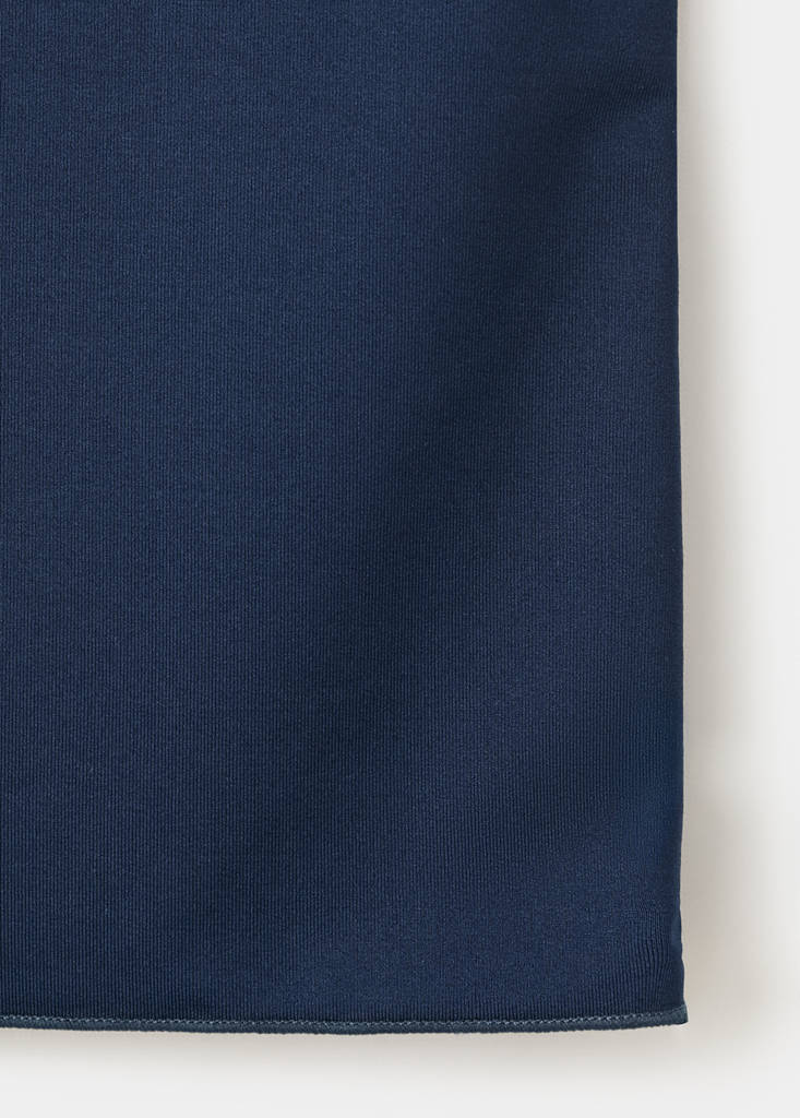 Fitted bandeau top — Blue