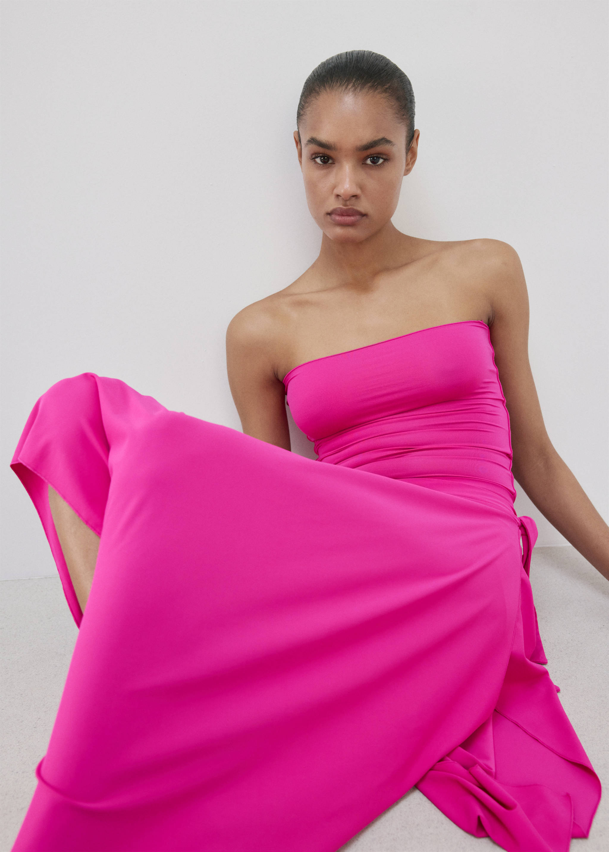 Fitted bandeau top - Details of the article 2