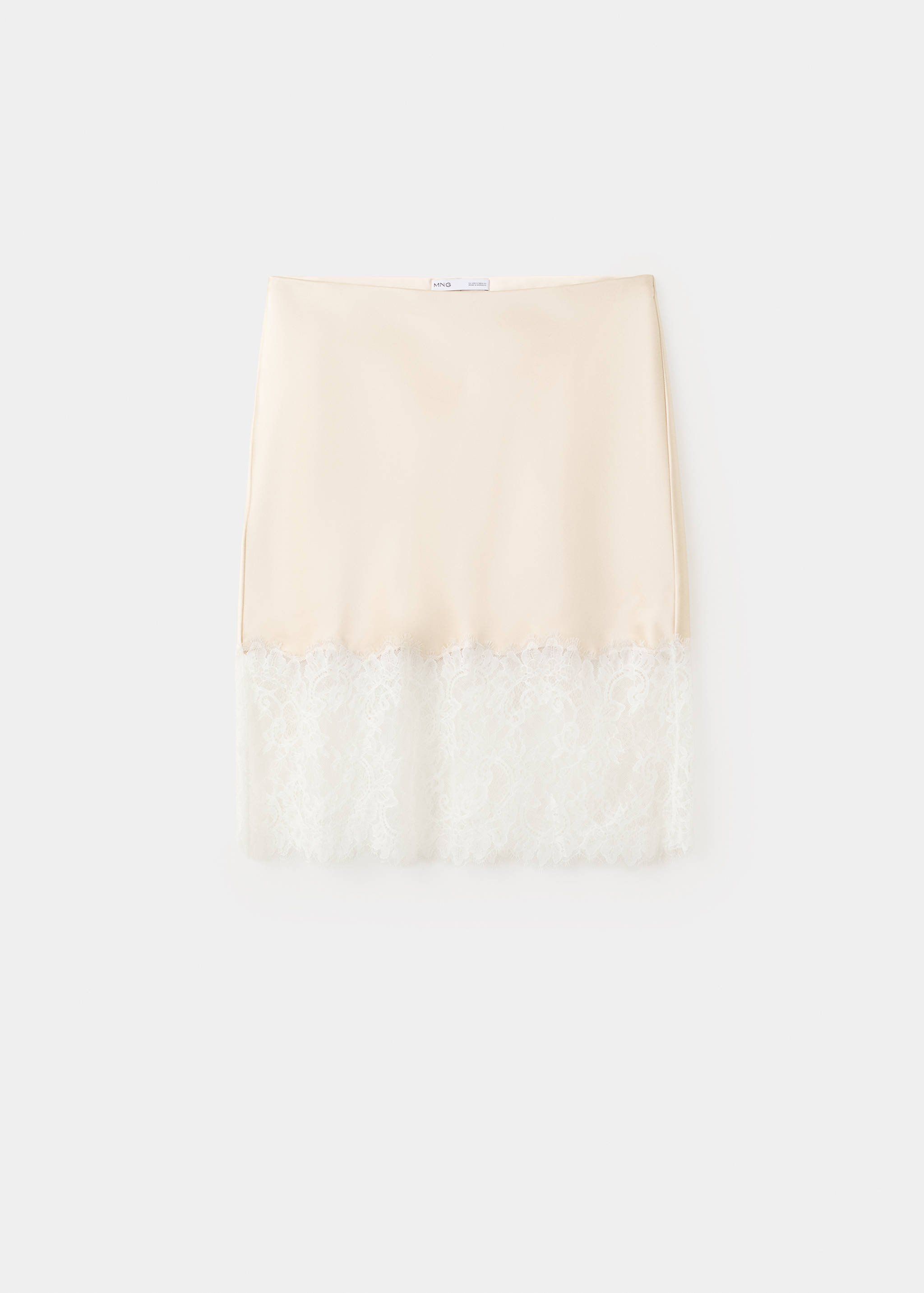 Lace slip skirt - Article without model