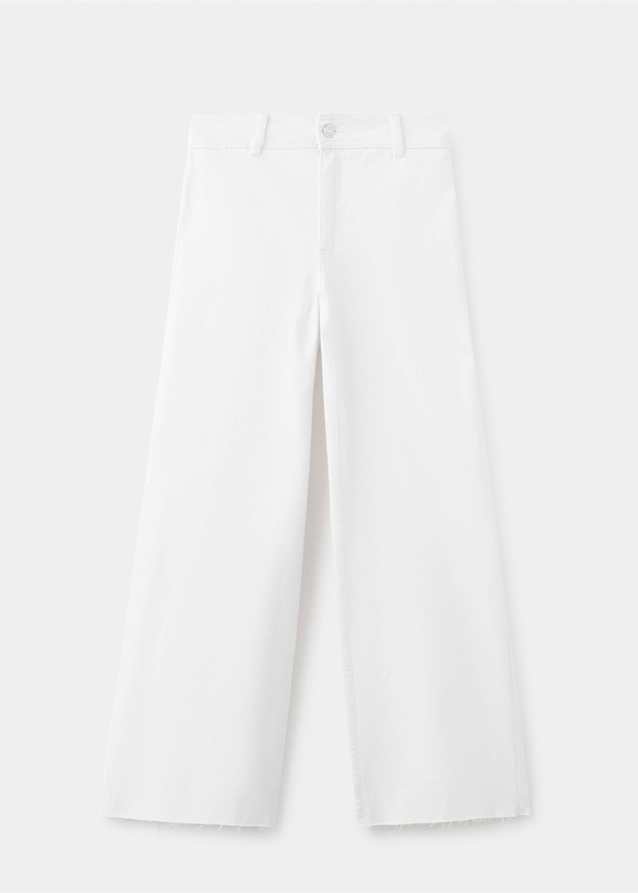 Catherin culotte high-rise jeans - Article without model, White. Ref: 27066337-00.