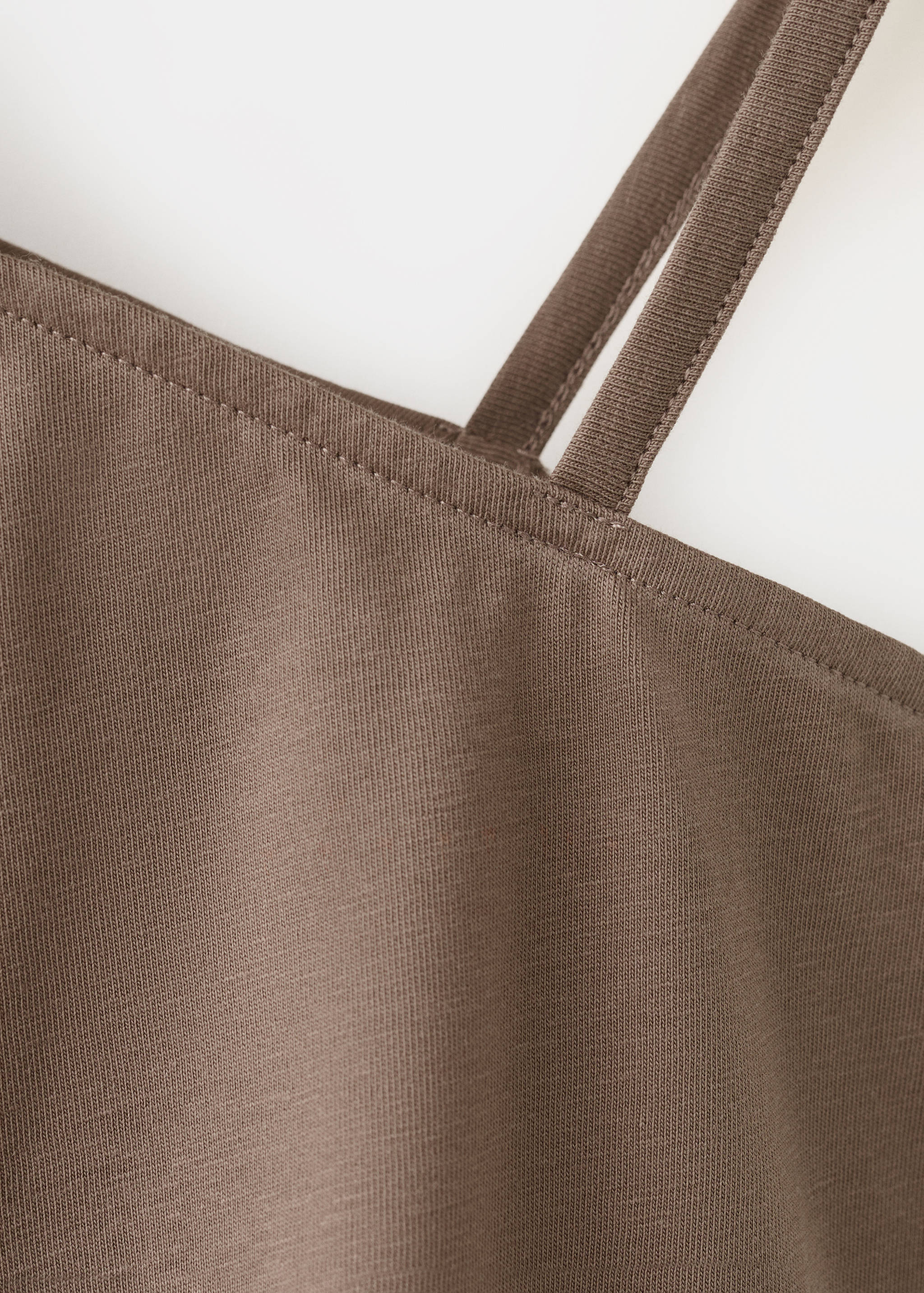 Asymmetric embroidered T-shirt - Details of the article 8